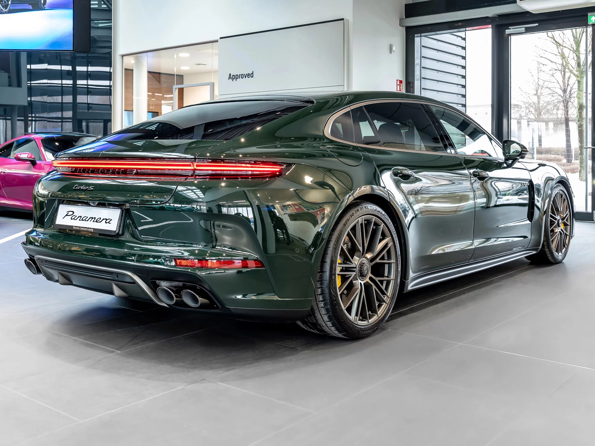 Brewster Green Porsche Panamera