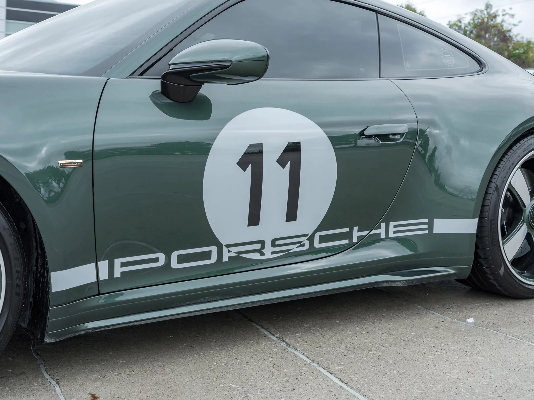 Oak Green Metallic Porsche 911 Sport Classic