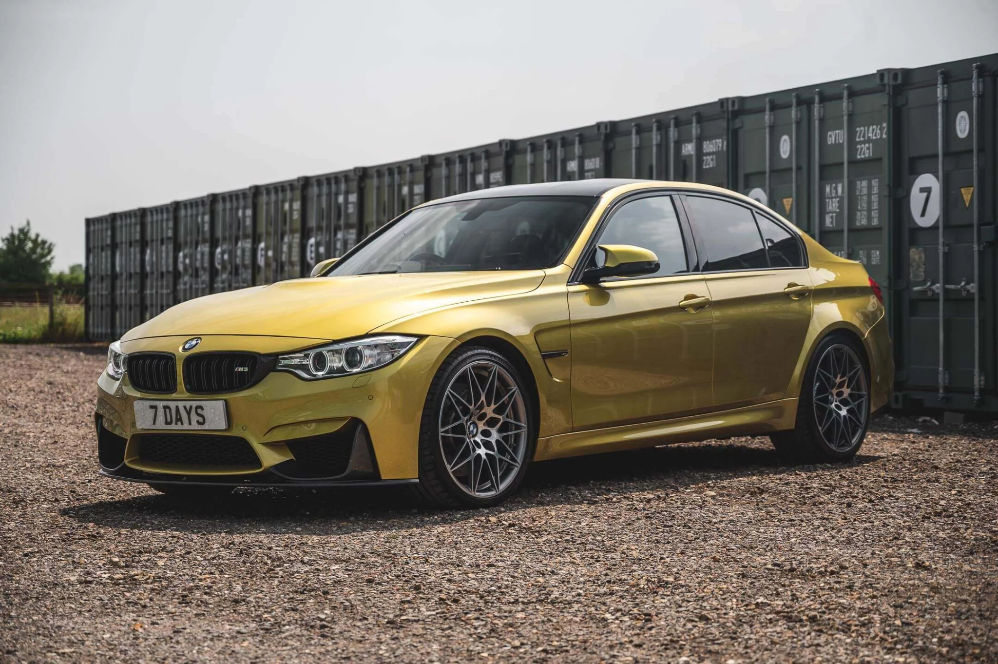 Austin Yellow BMW M3