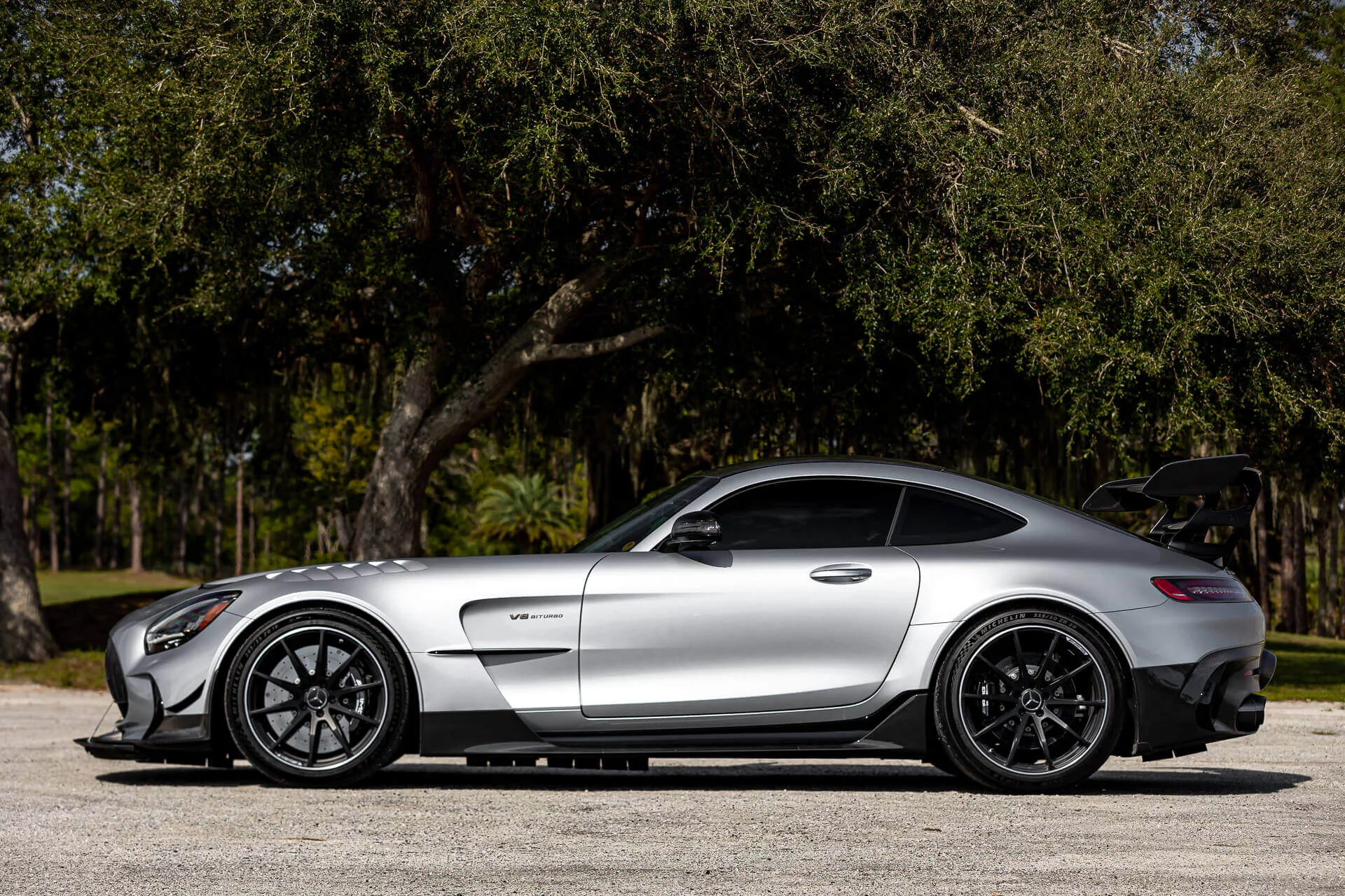 Cirrus Silver Mercedes-AMG GT