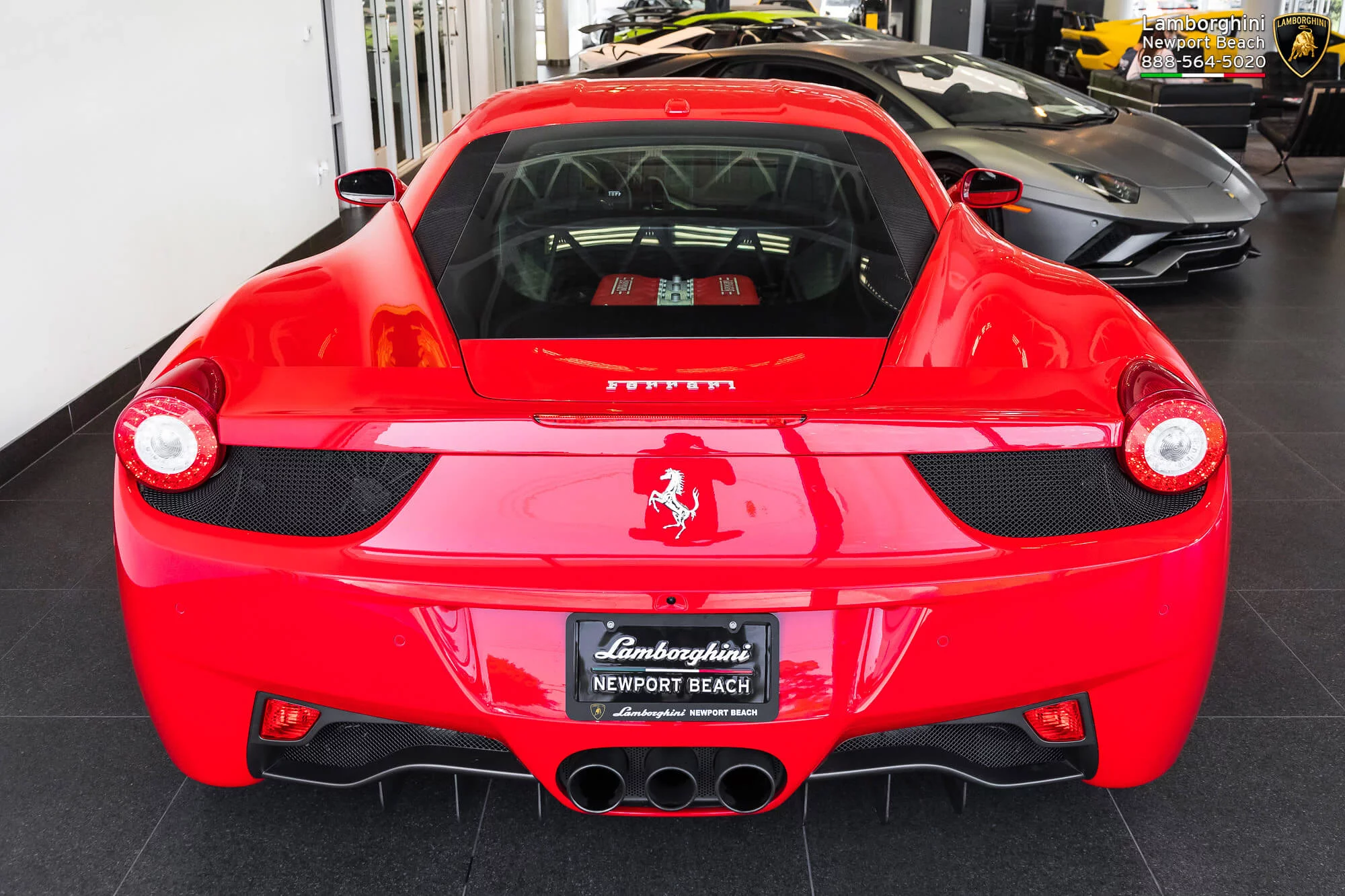 Rosso Corsa Ferrari 458