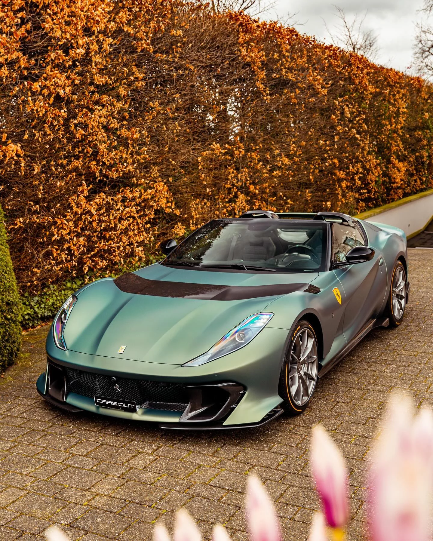 Verde Minerale Opaco Ferrari 812