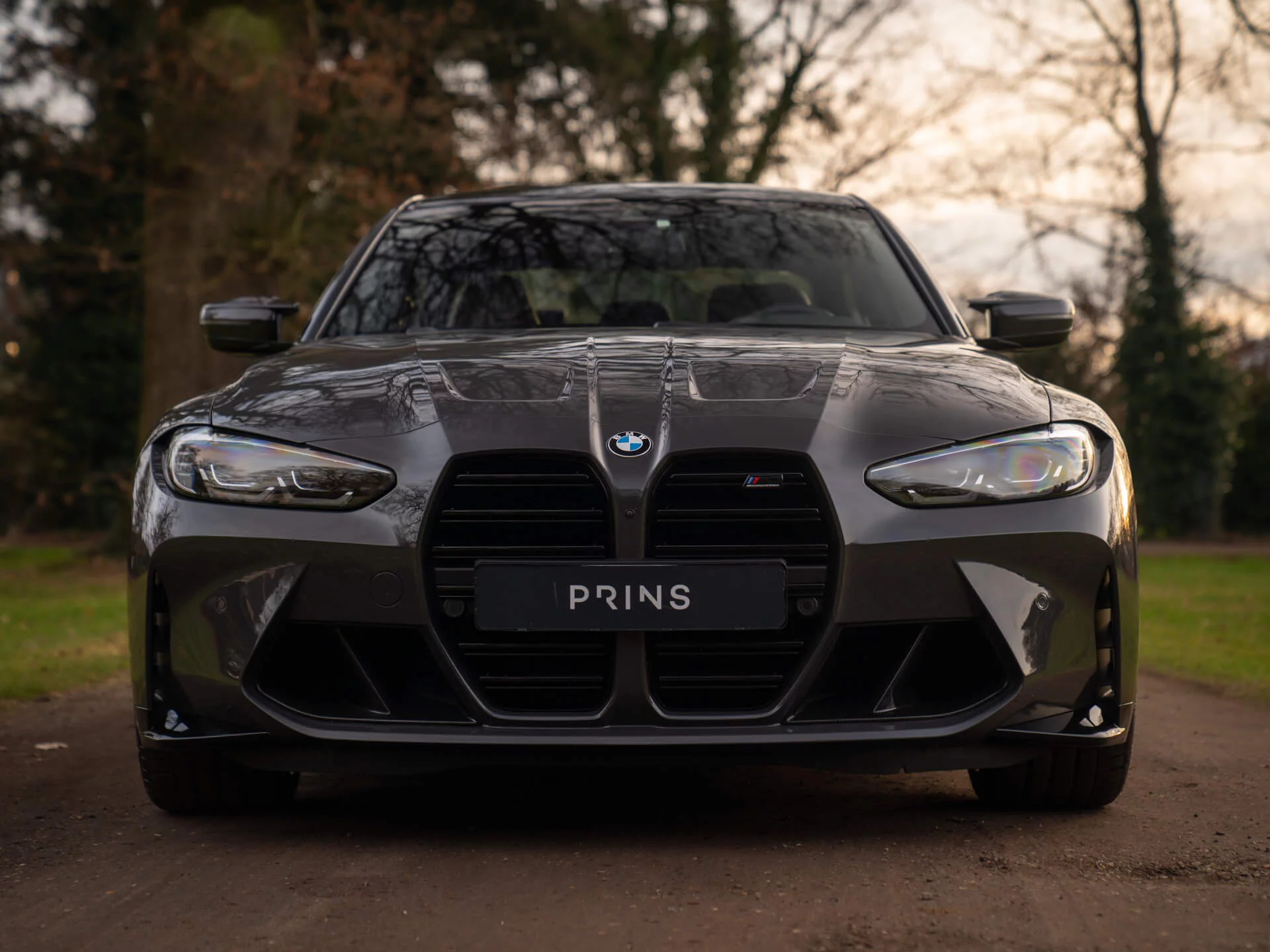 Grey Black BMW M3
