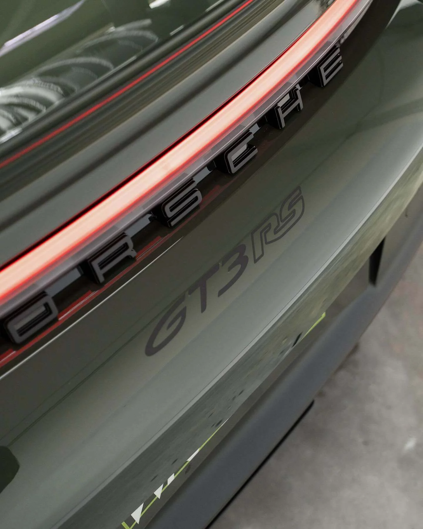 Black Olive Porsche 911 GT3 RS
