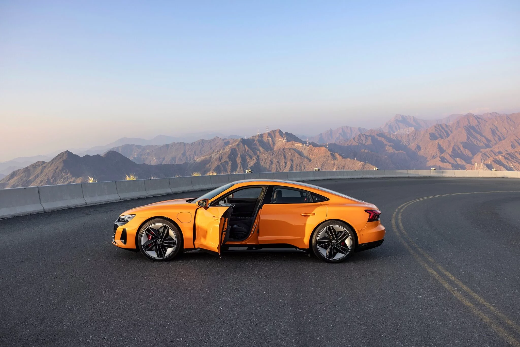 Solar Orange Audi RS e-tron GT