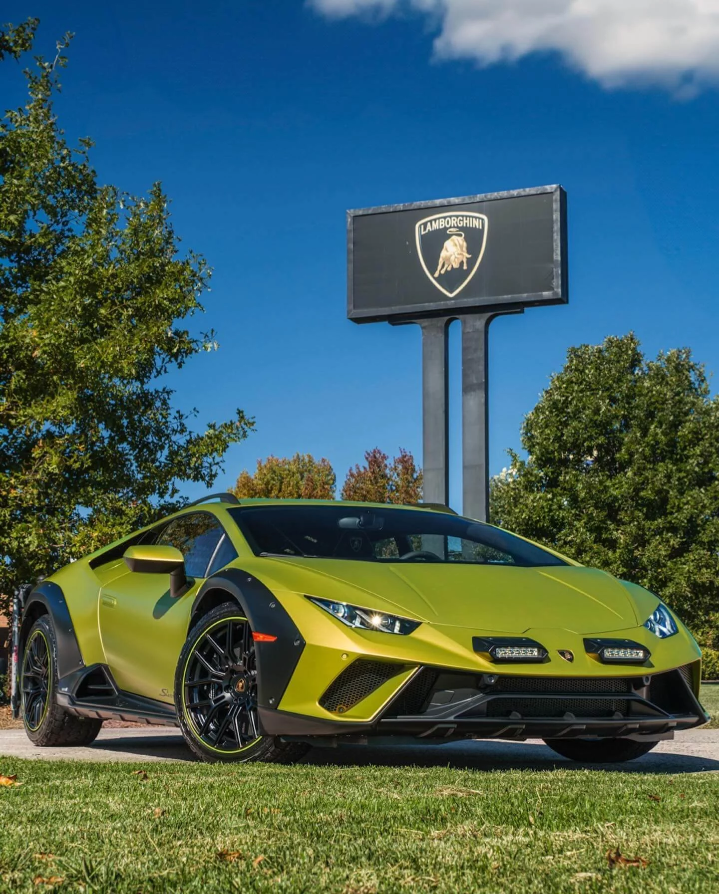 Verde Citrea Matt Lamborghini Huracán