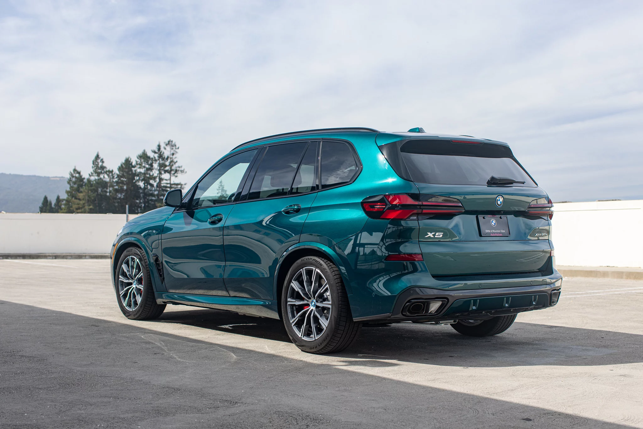 Boston Green BMW X5