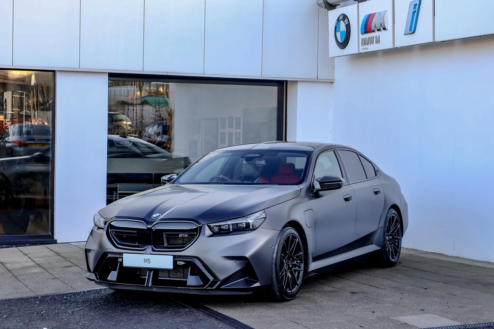 Frozen Deep Grey BMW M5