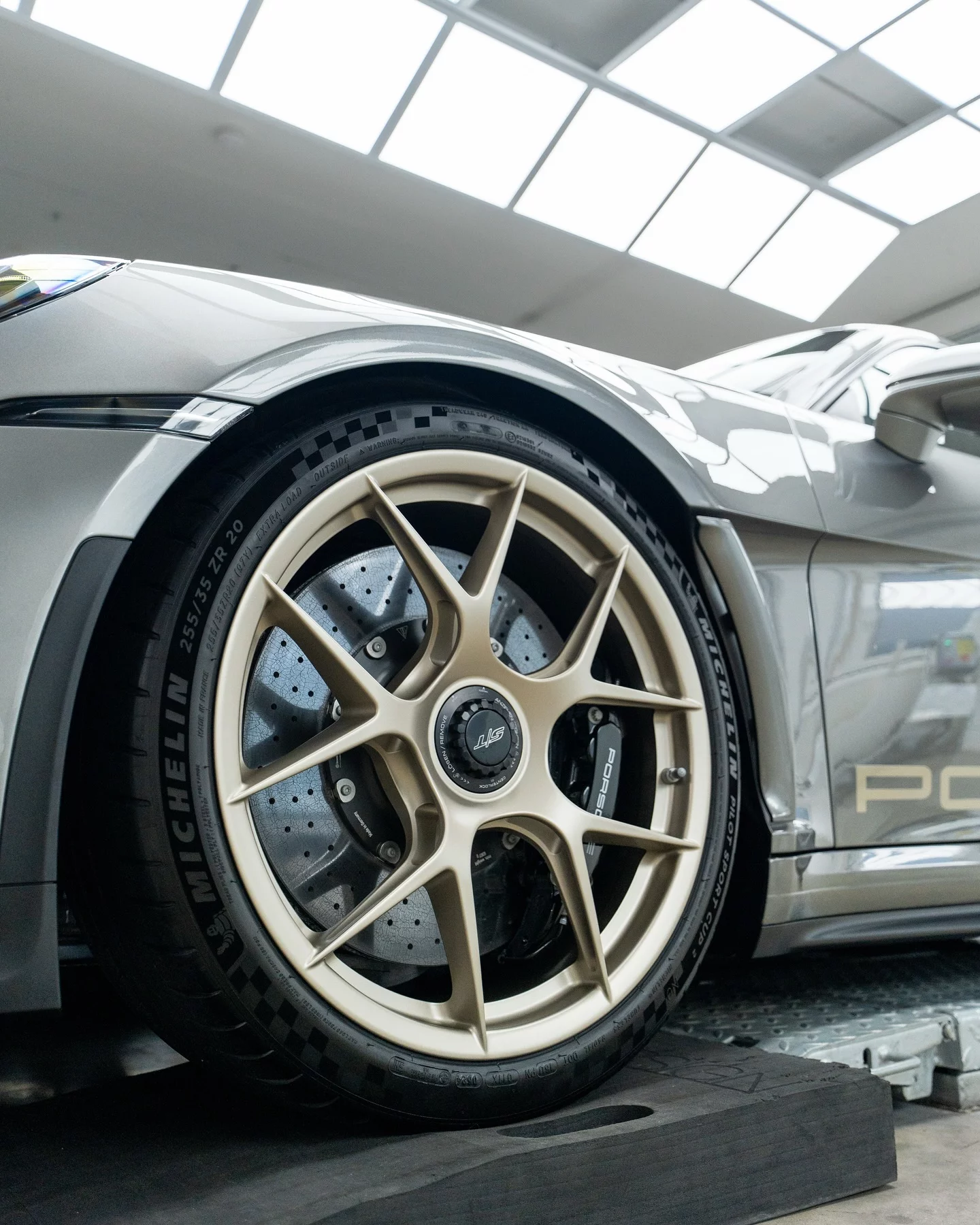 Stone Grey Metallic Porsche 911 GT3