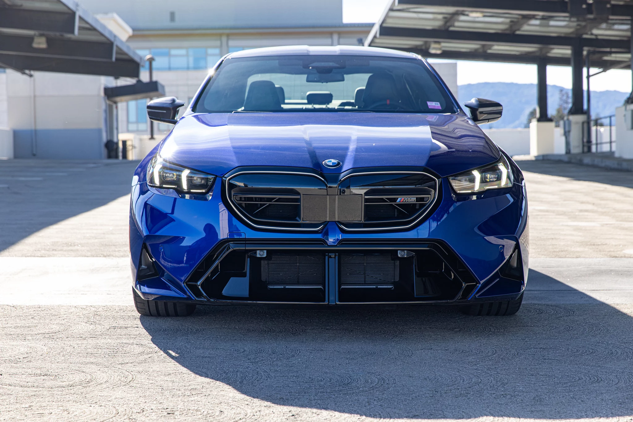 Marina Bay Blue BMW M5