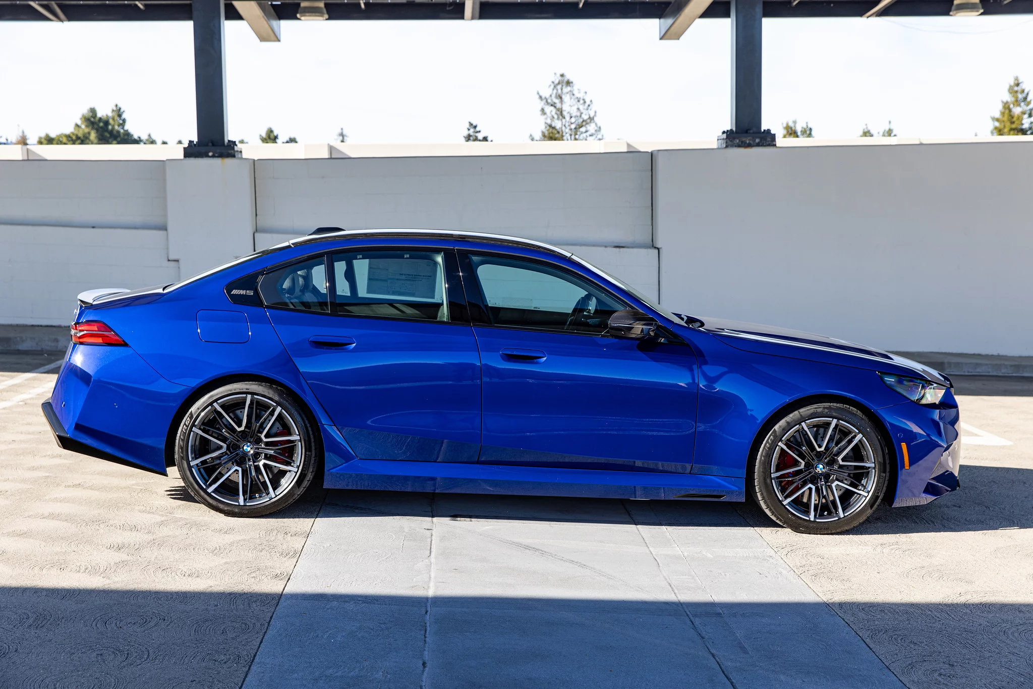 Marina Bay Blue BMW M5