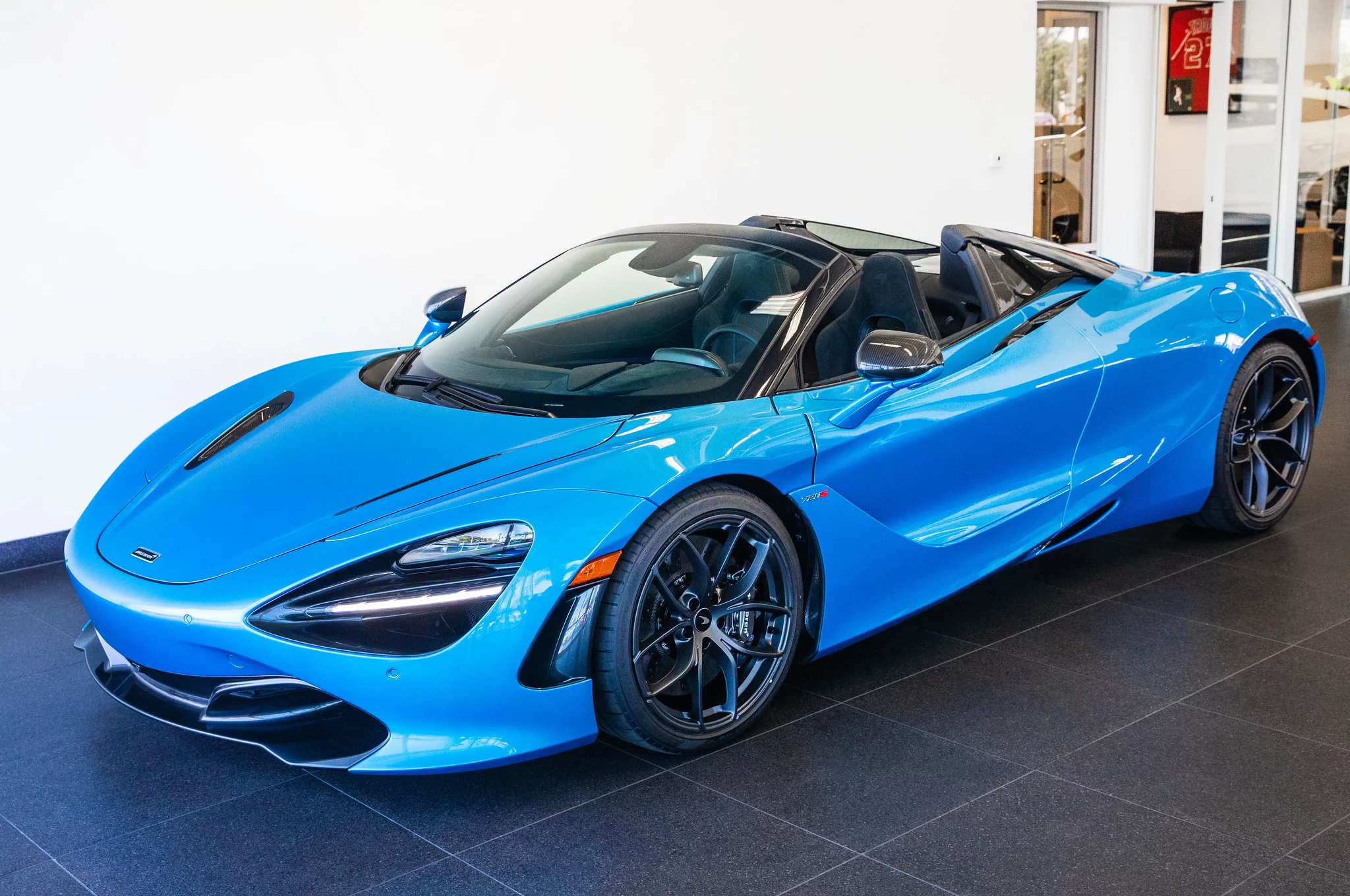 Kingfisher Blue McLaren 720S