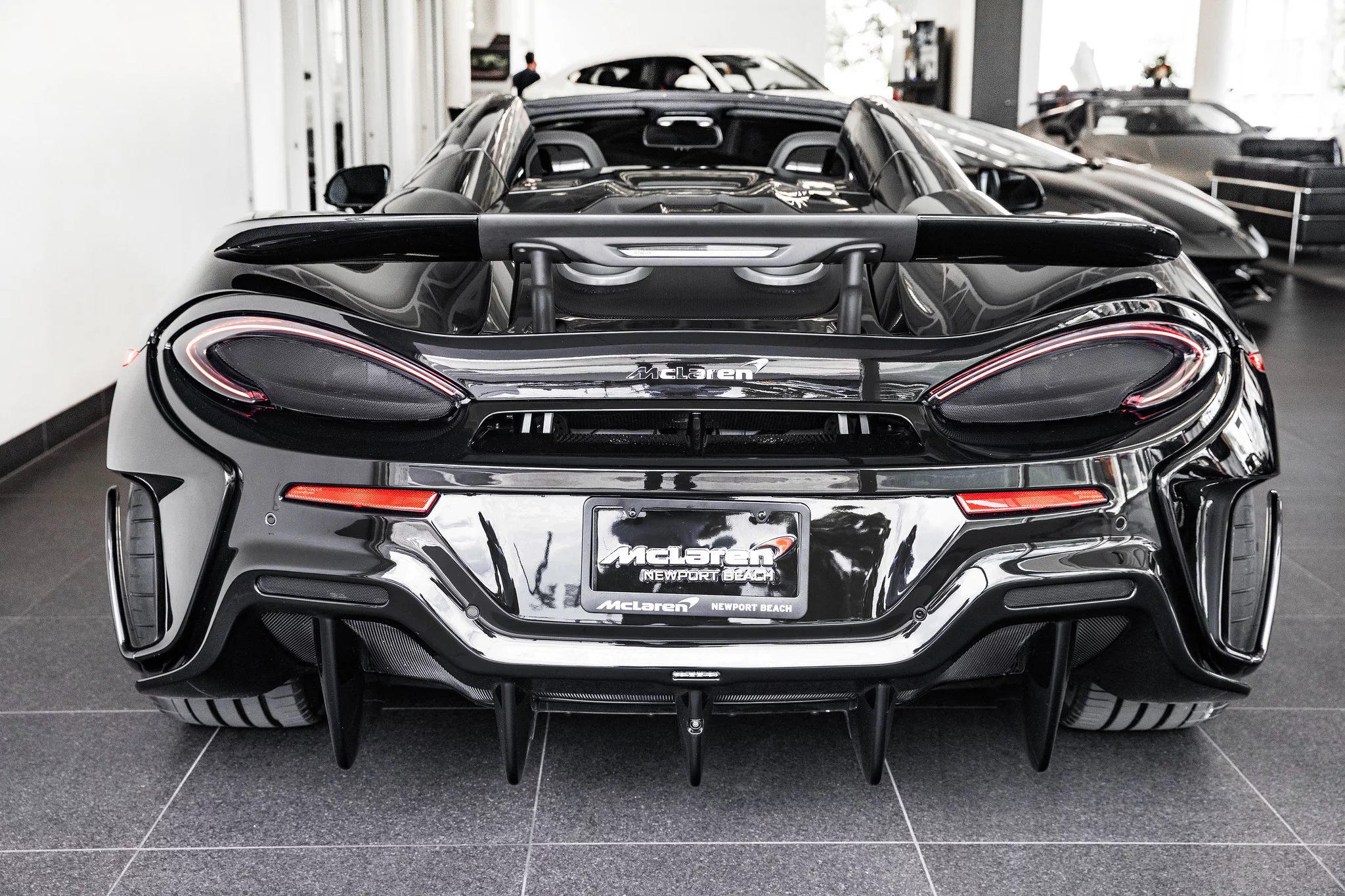 Pure Black McLaren 600LT