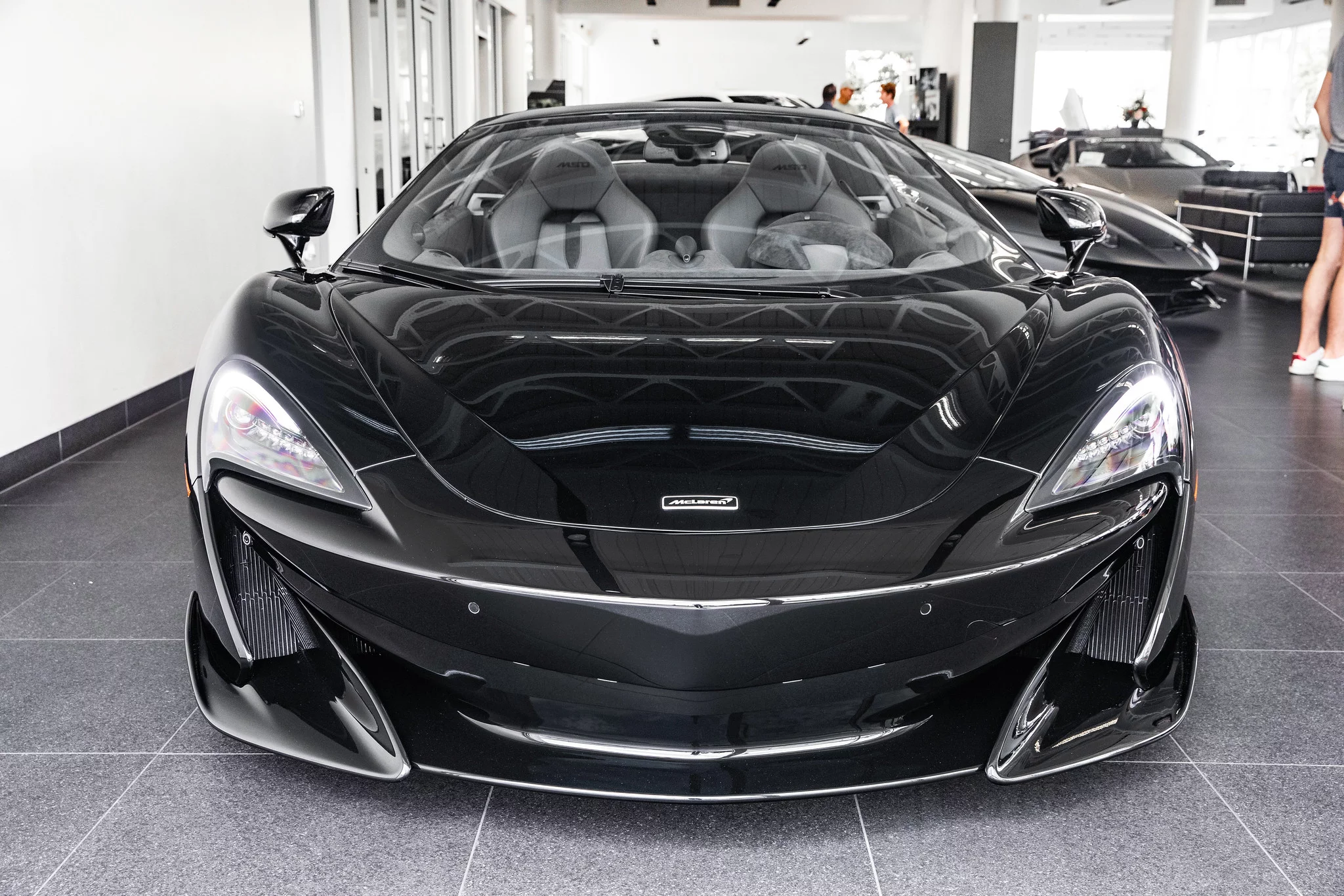 Pure Black McLaren 600LT