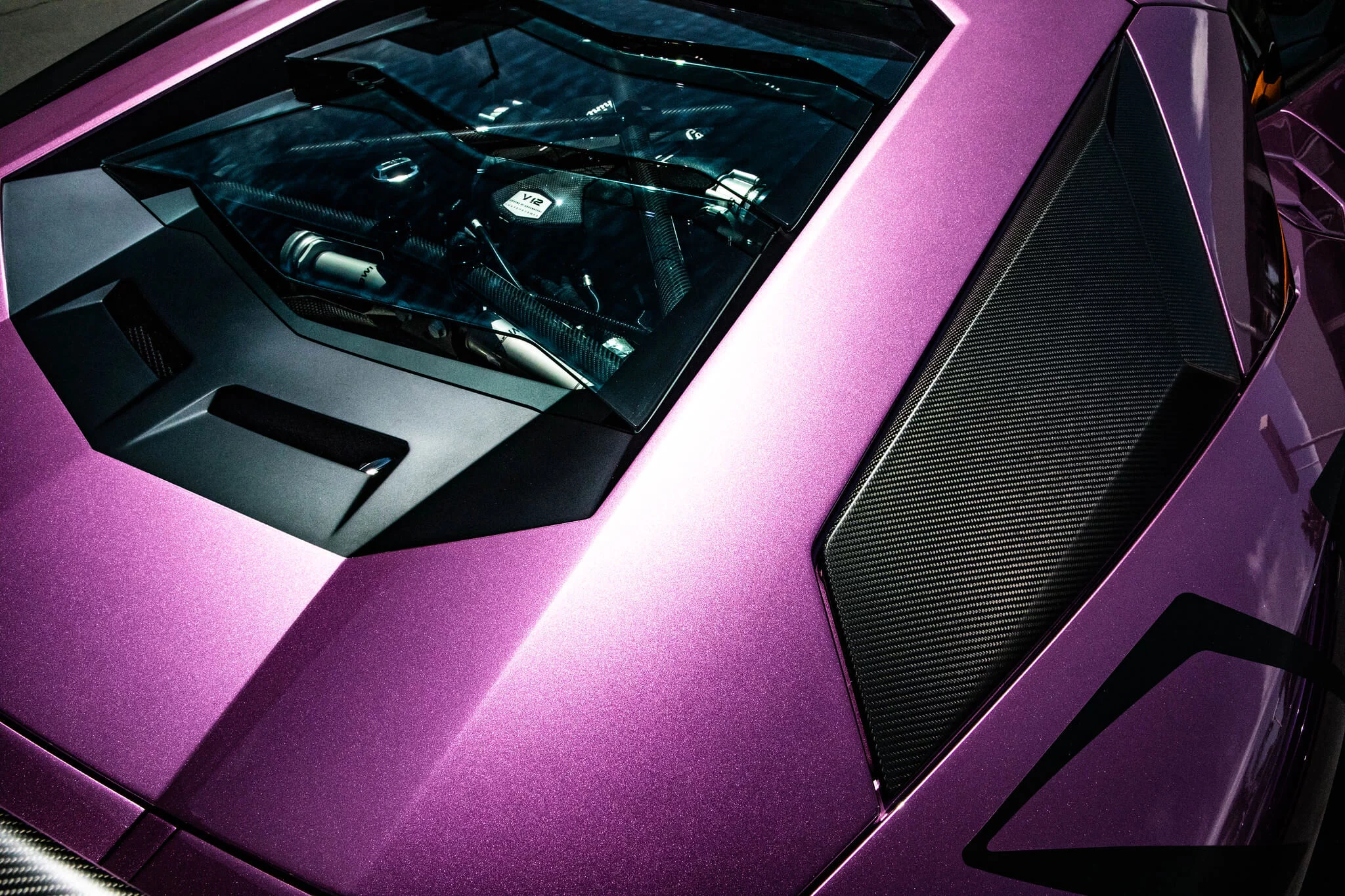 Viola SE30 Lamborghini Aventador