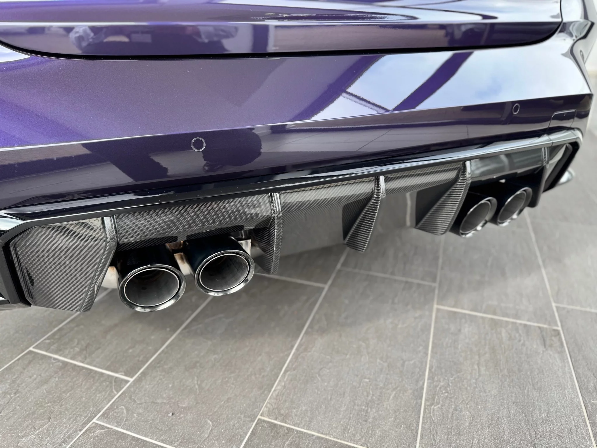 Techno Violet BMW M3