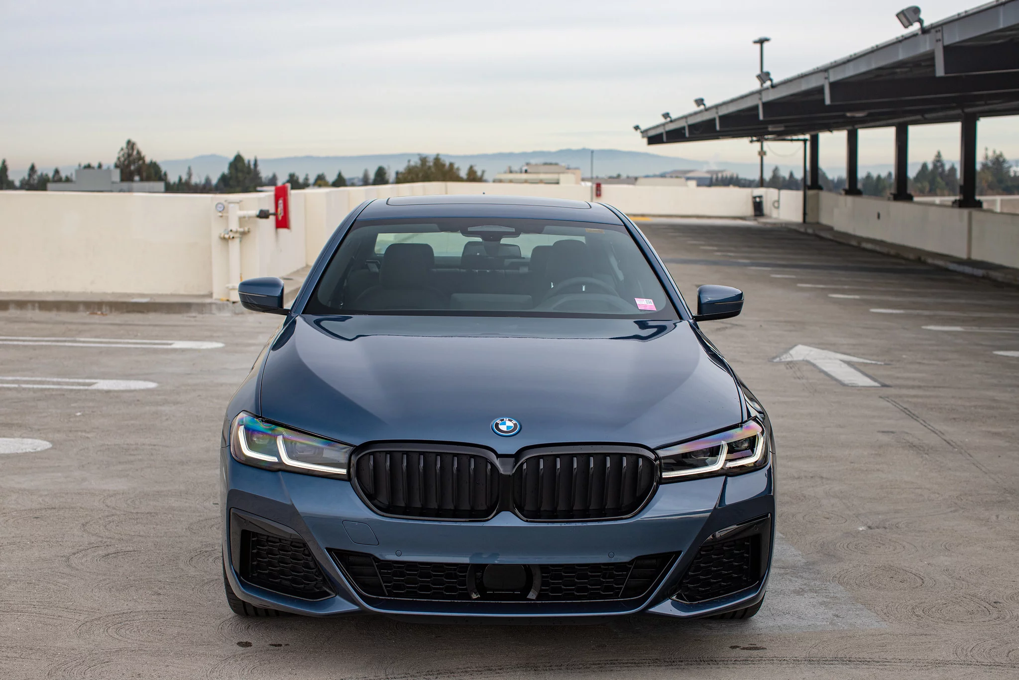 Arctic Race Blue BMW 5 Series