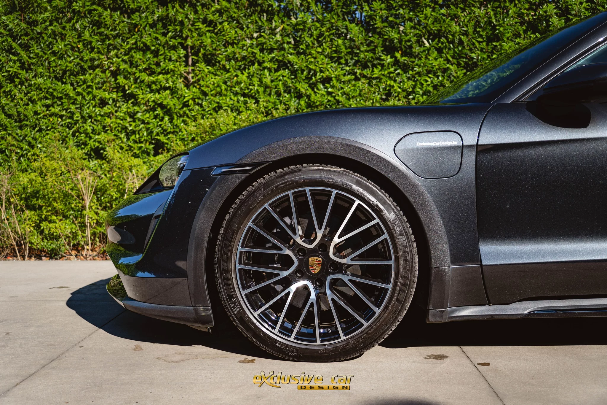 Volcano Grey Metallic Porsche Taycan