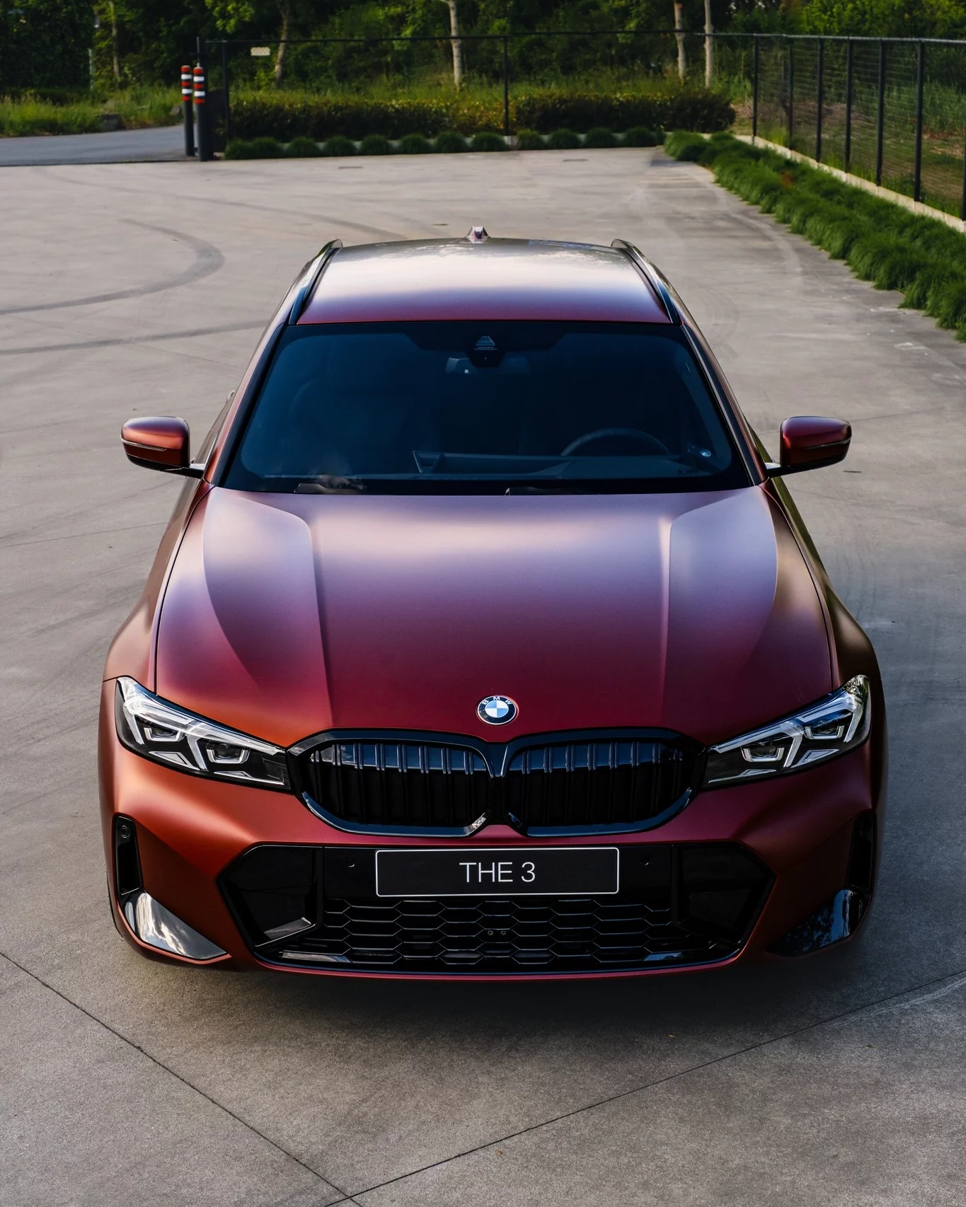 Frozen Preciosa Red BMW 3 Series