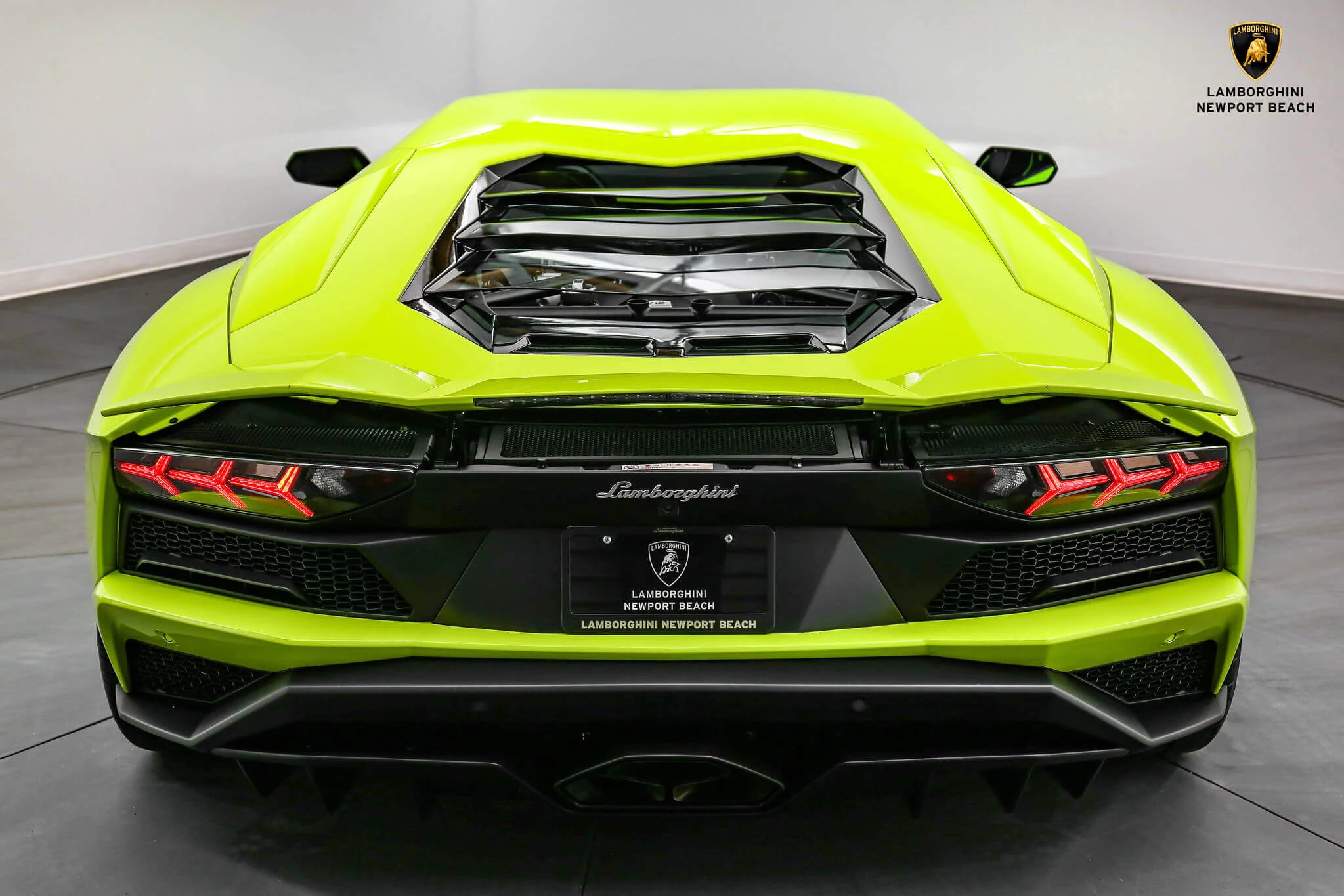Verde Scandal Lamborghini Aventador