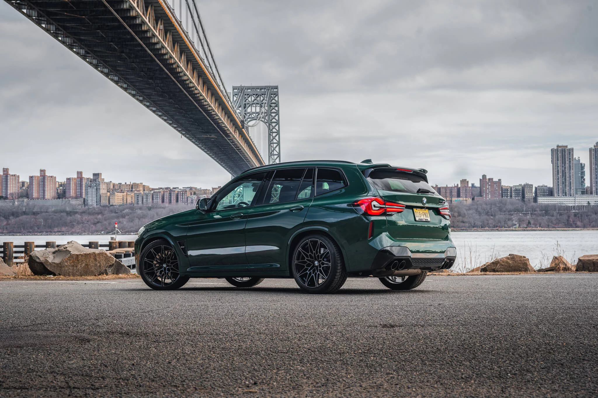 British Racing Green BMW X3