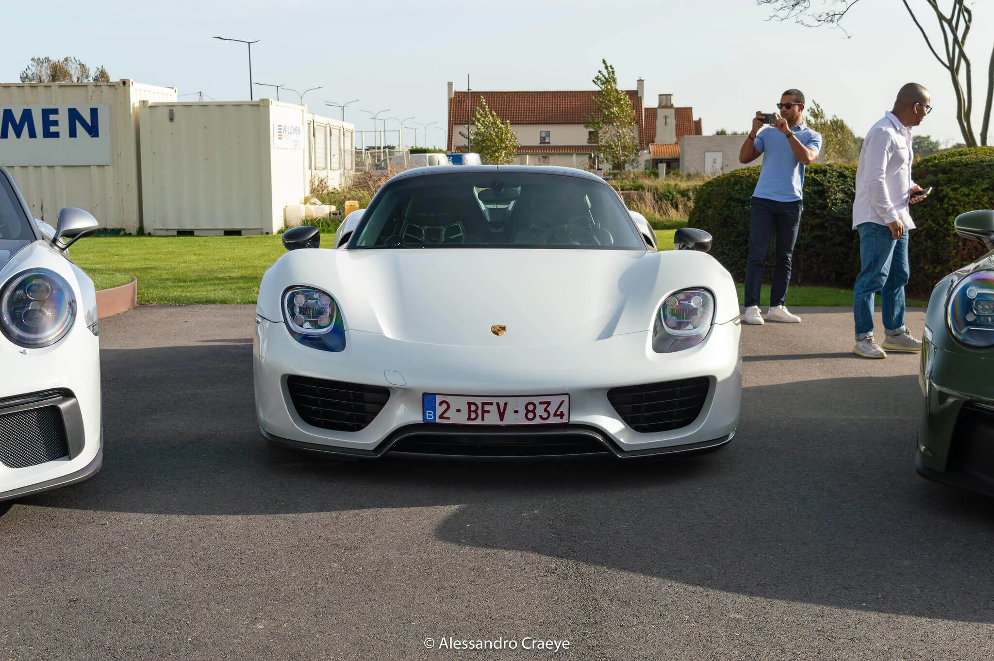Oryx White Porsche 918 Spyder