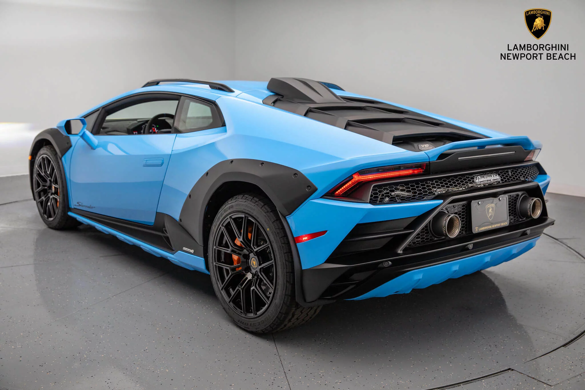Blu Cepheus Lamborghini Huracán