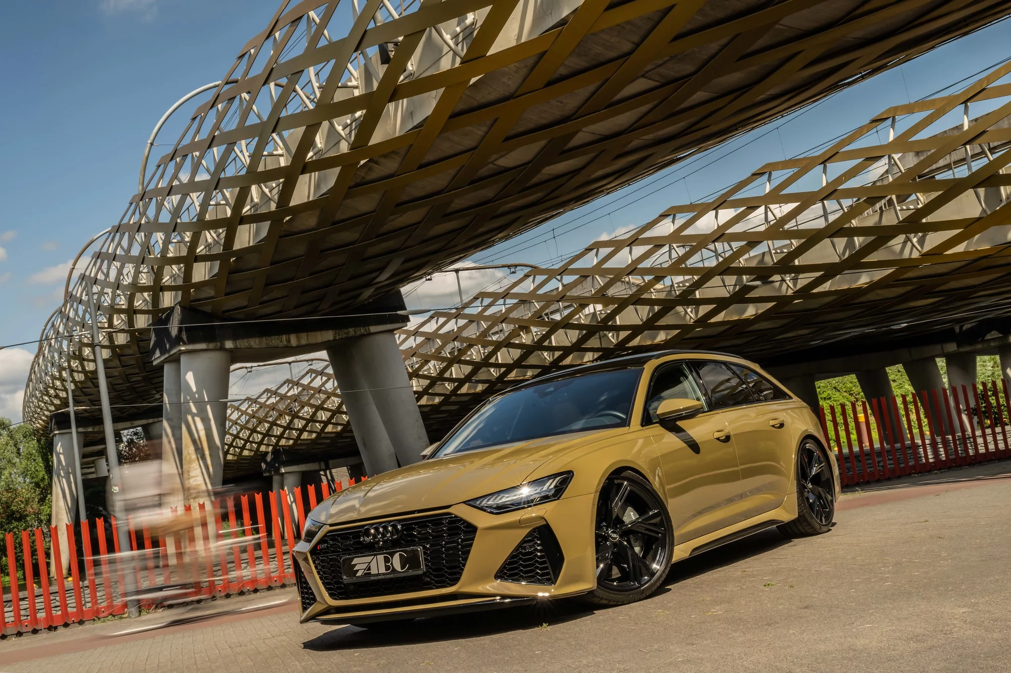 Tactical Green Audi RS6 Avant