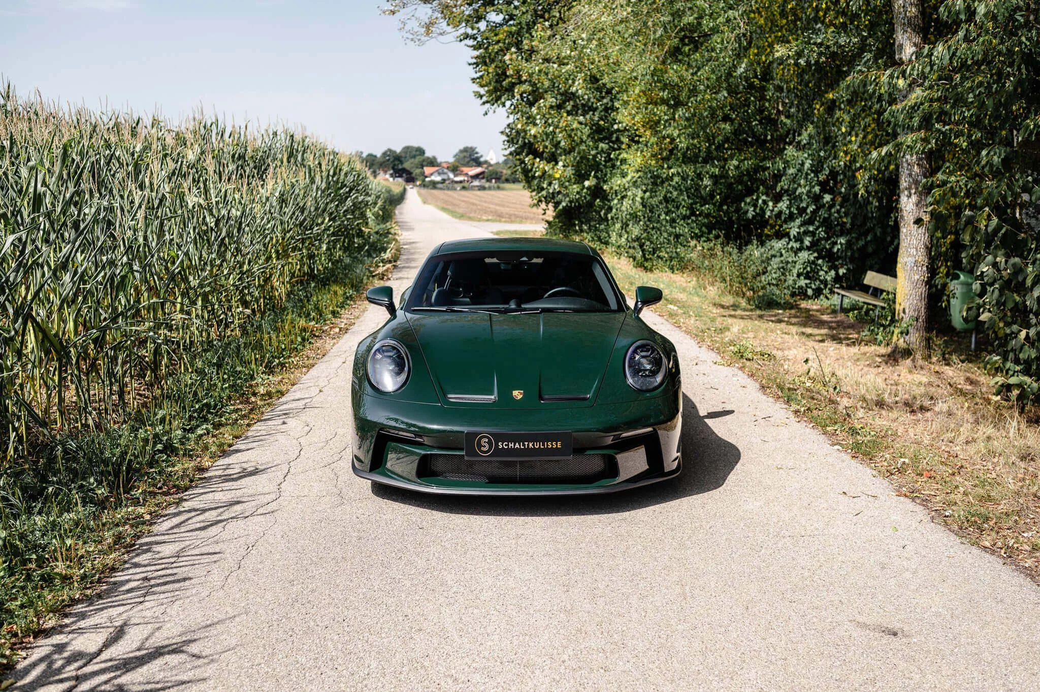 Brewster Green Porsche 911 GT3