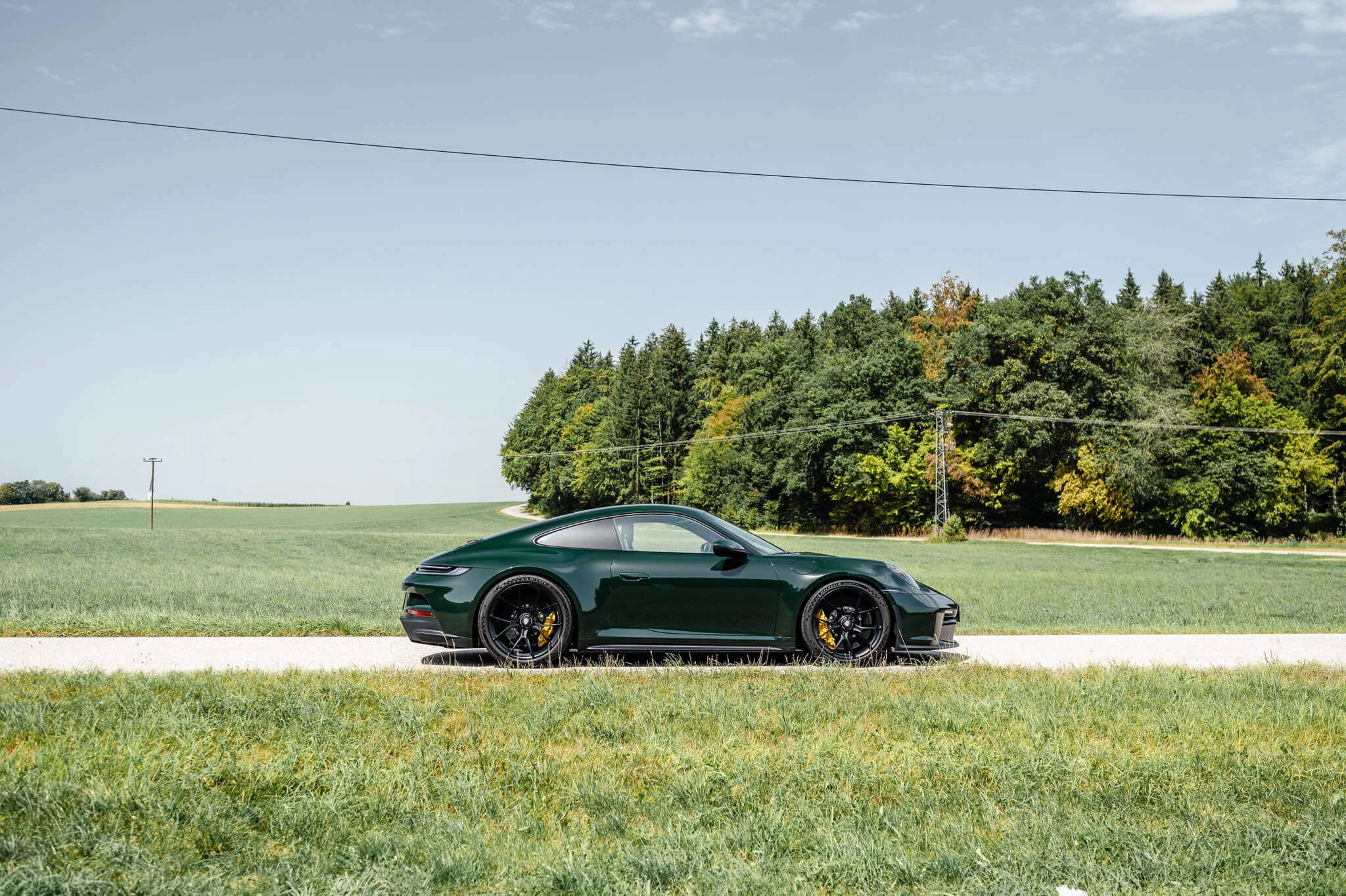 Brewster Green Porsche 911 GT3
