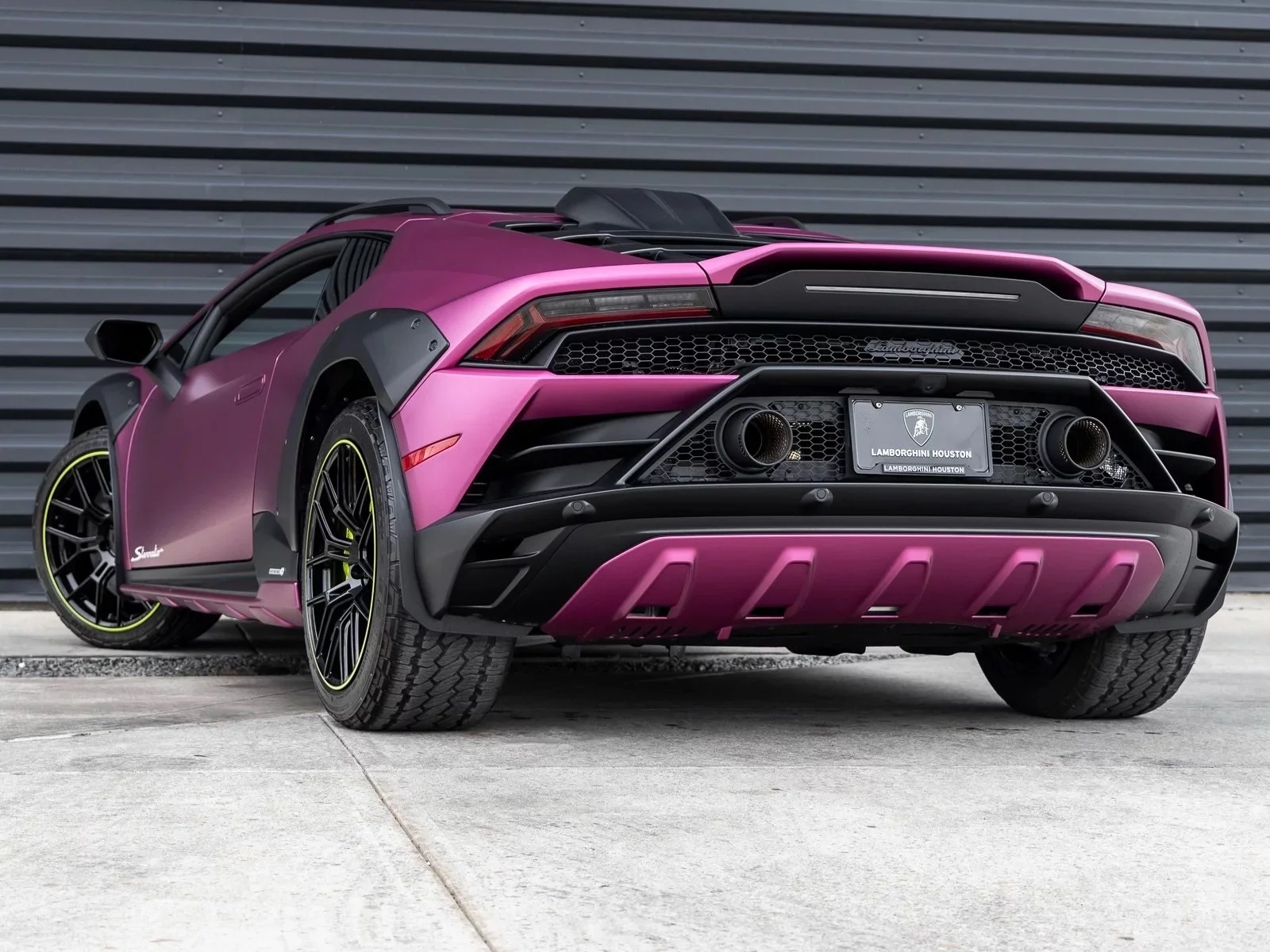 Viola Rubus Lamborghini Huracán
