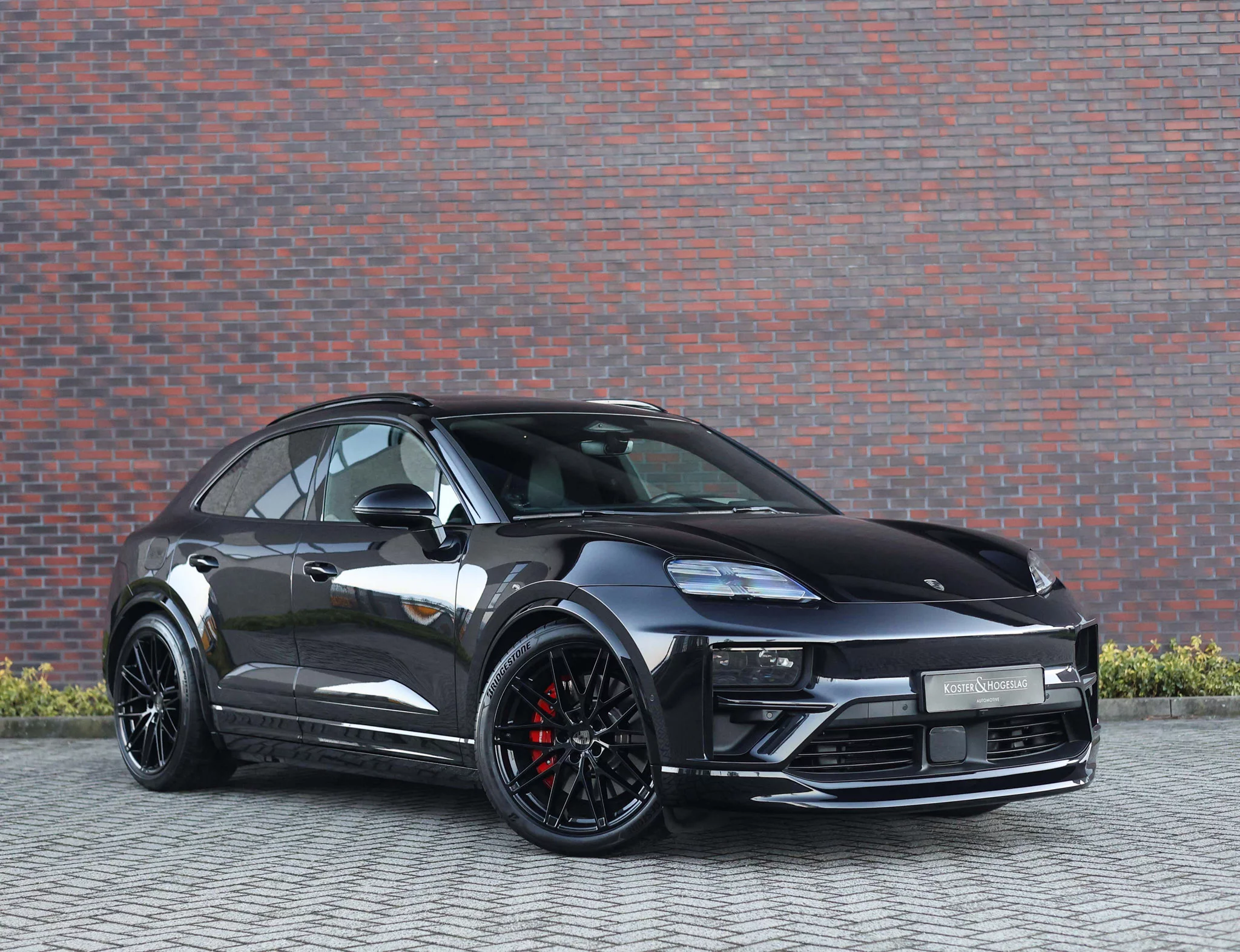 Jet Black Metallic Porsche Macan Electric