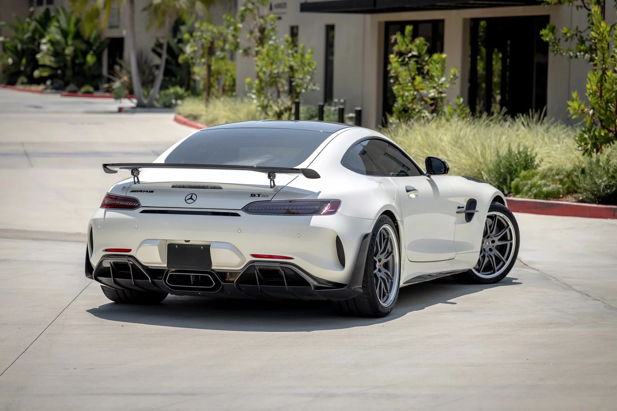 Diamond White Mercedes-AMG GT