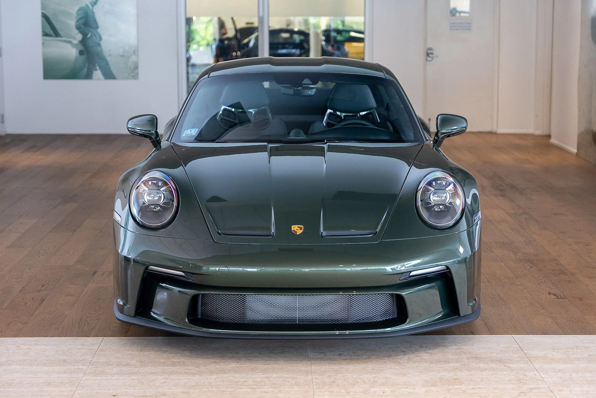 Oak Green Metallic Porsche 911 S/T
