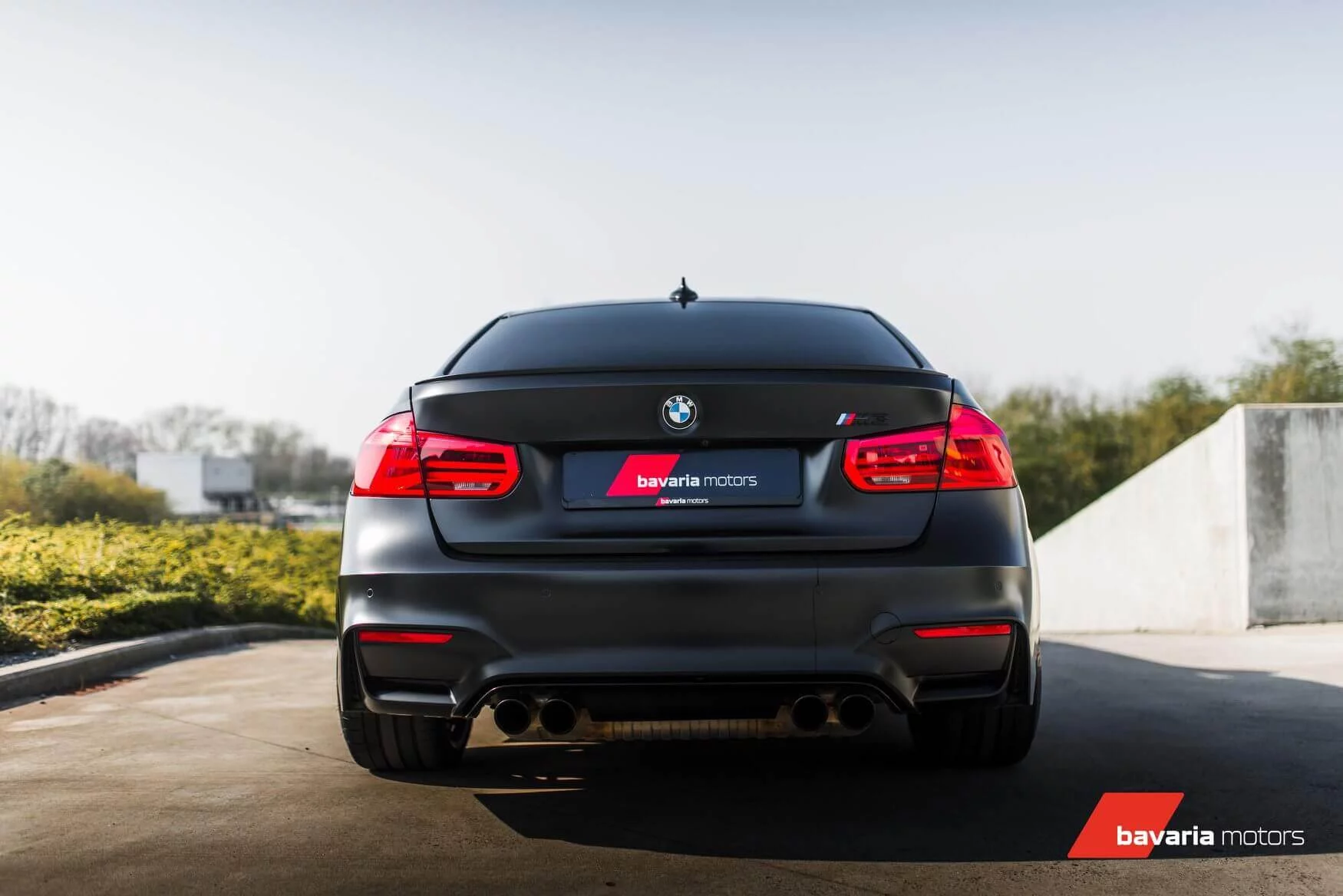 Frozen Black BMW M3