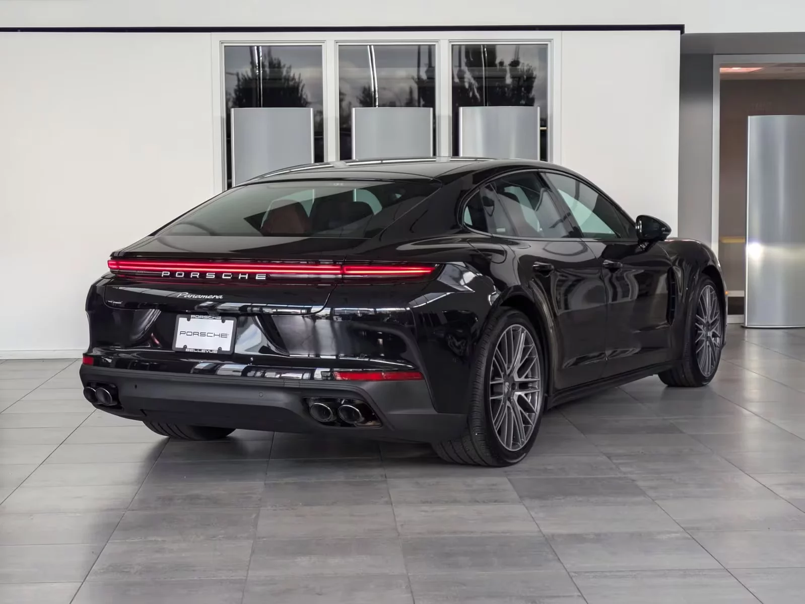 Jet Black Metallic Porsche Panamera