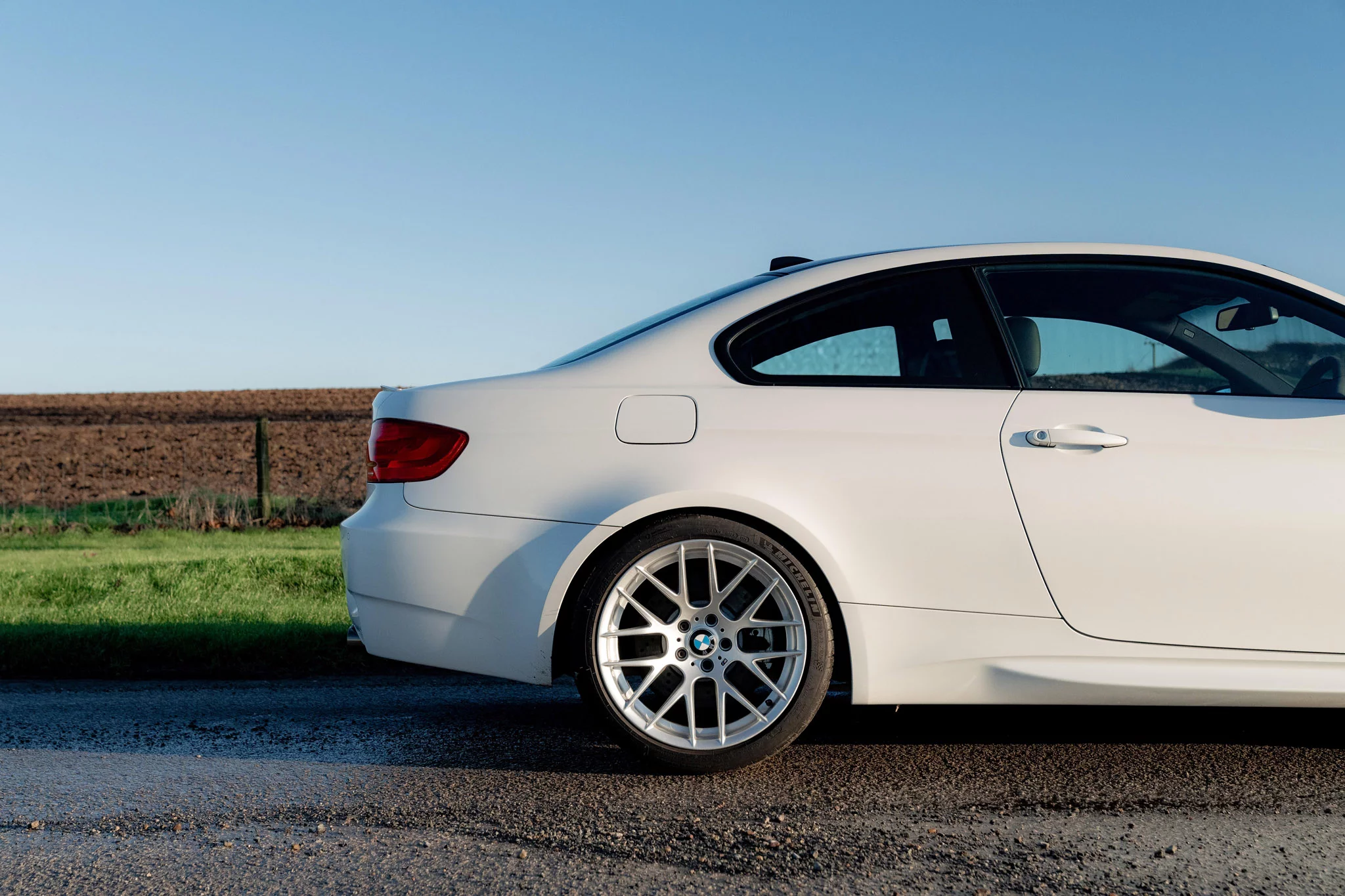 Mineral White BMW M3