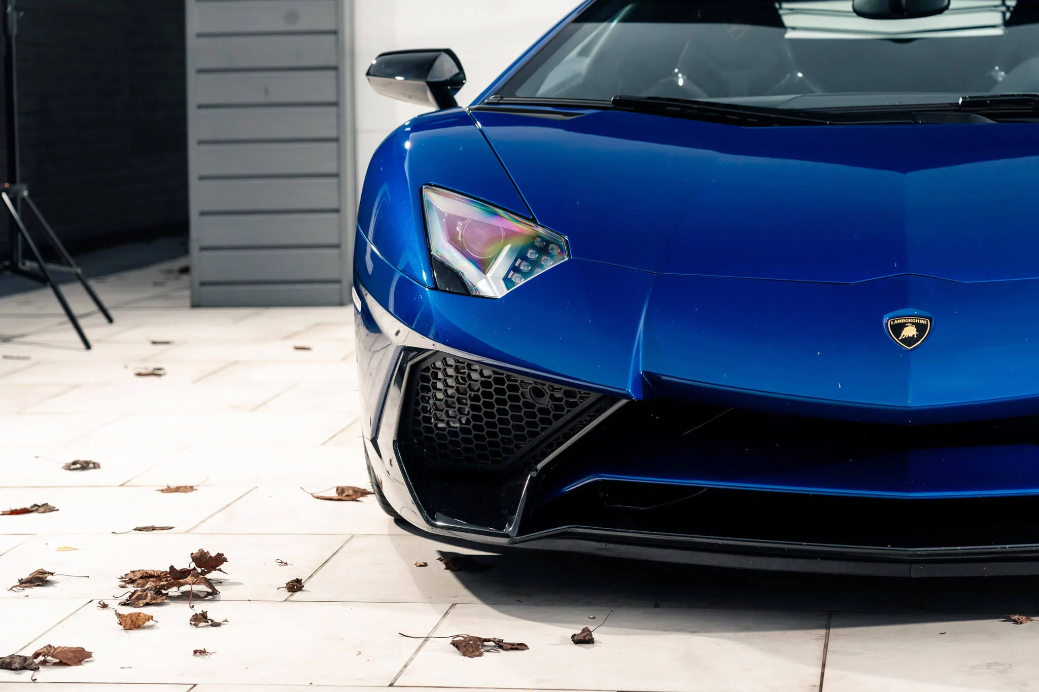 Blu Sideris Lamborghini Aventador