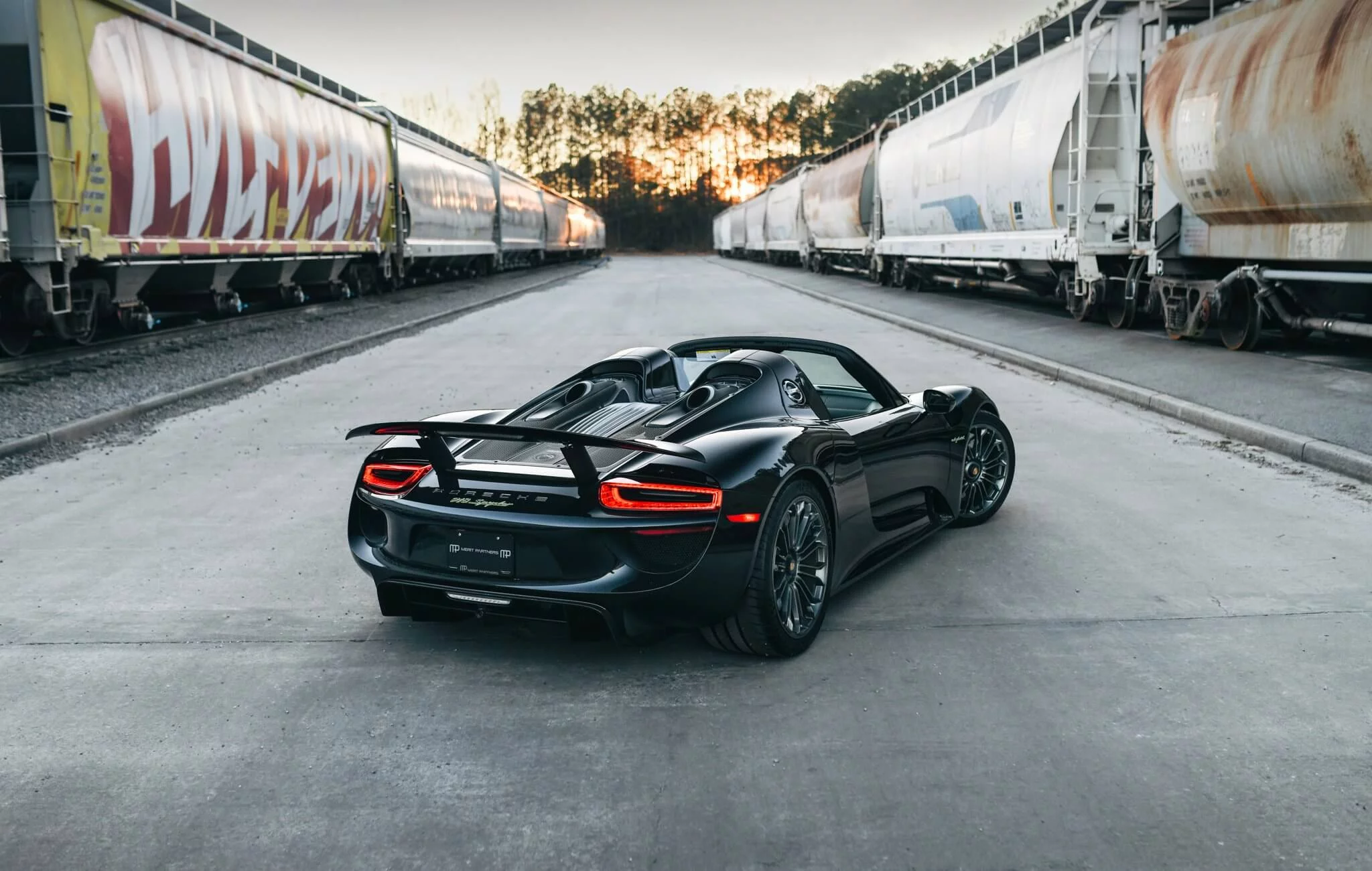 Basalt Black Porsche 918 Spyder