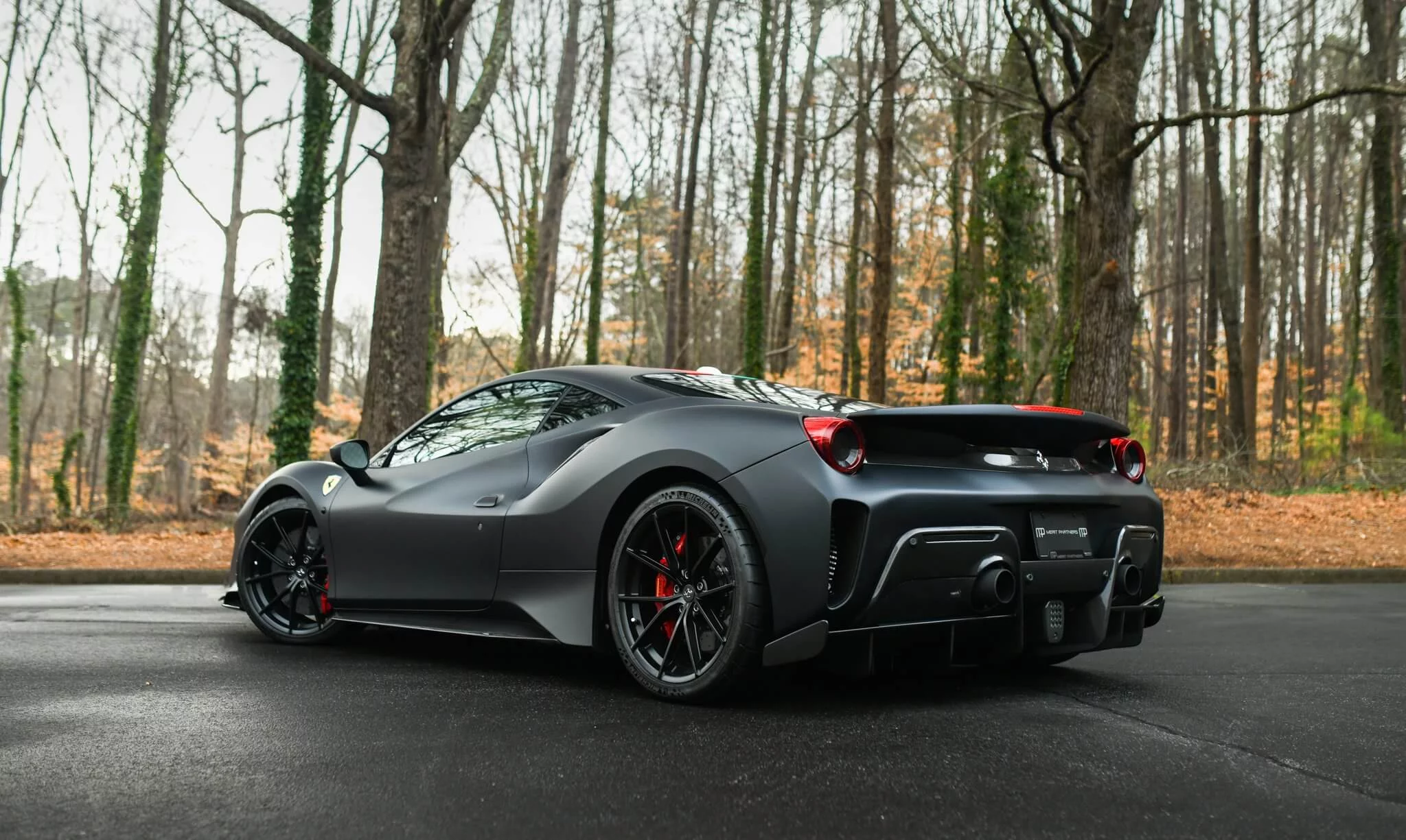 Nero DS Opaco Ferrari 488