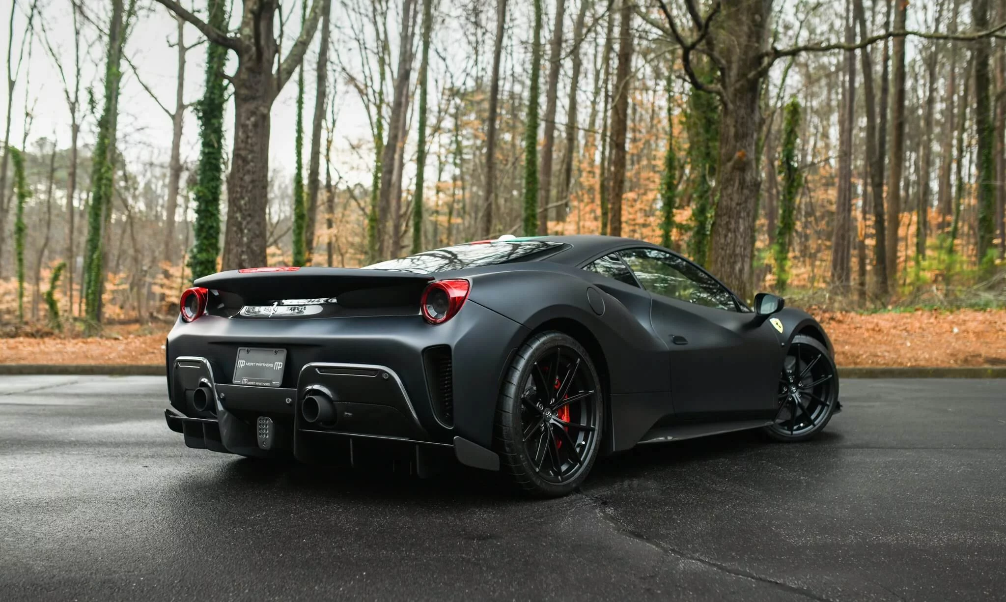 Nero DS Opaco Ferrari 488
