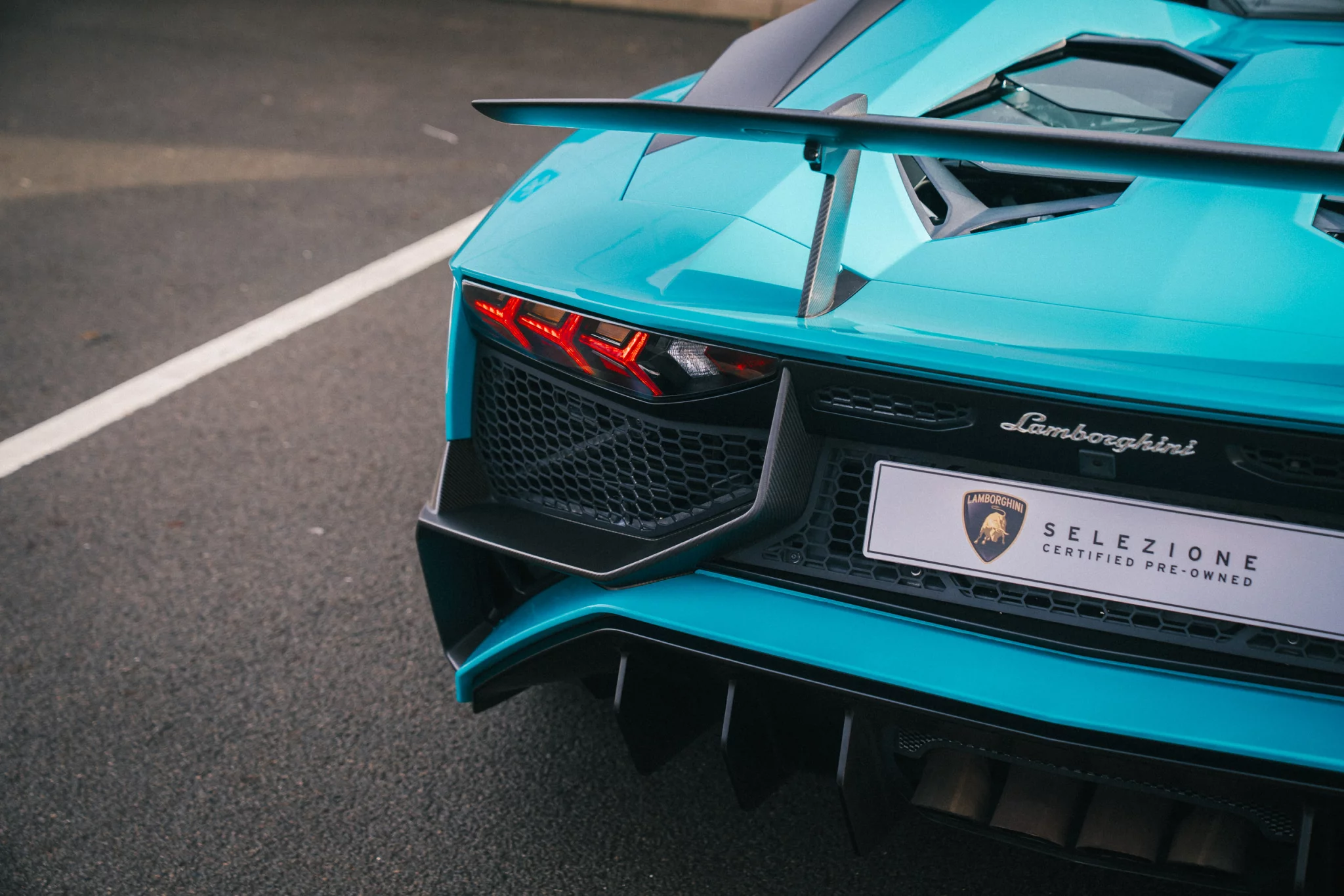 Blu Glauco Lamborghini Aventador