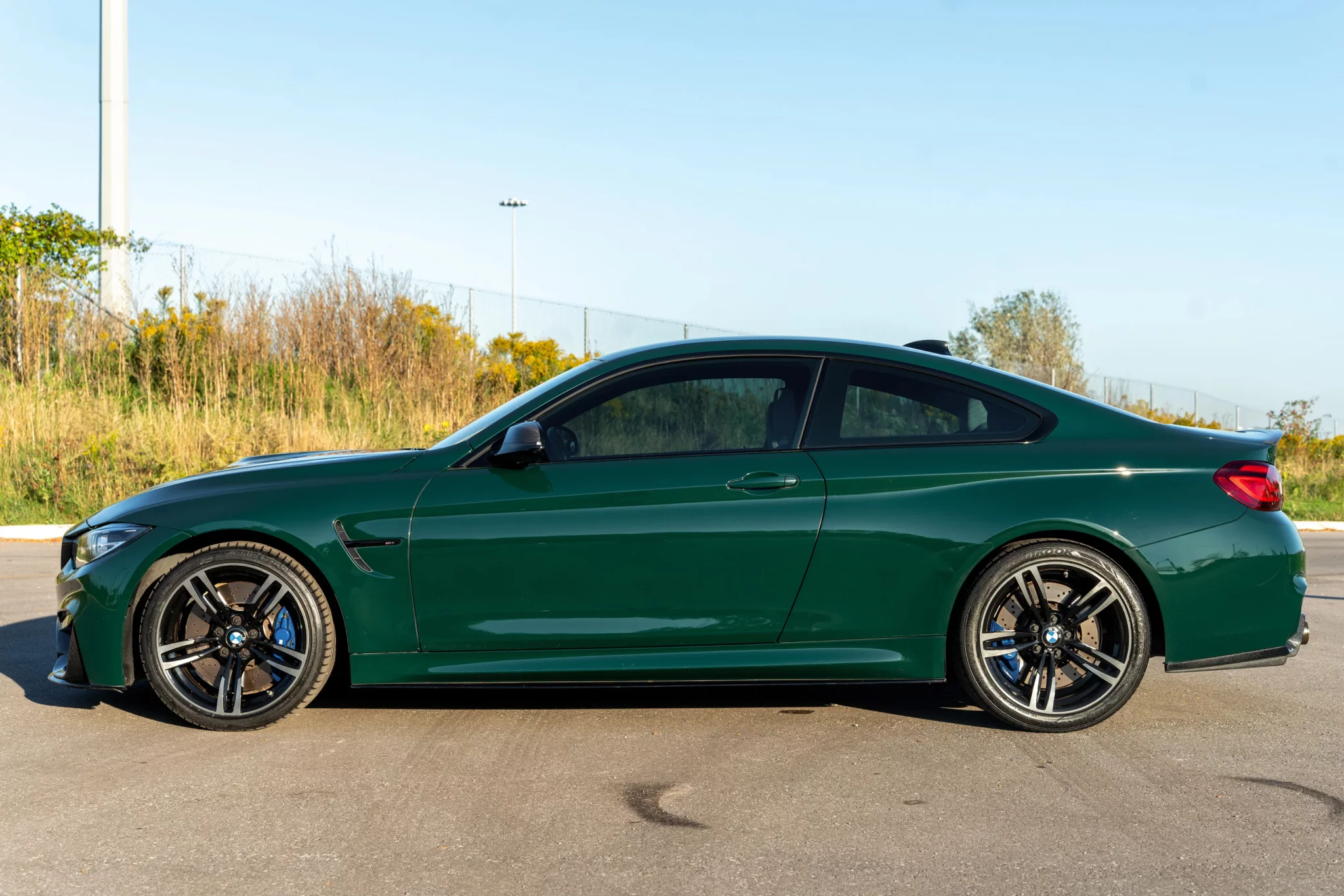 British Racing Green BMW M4