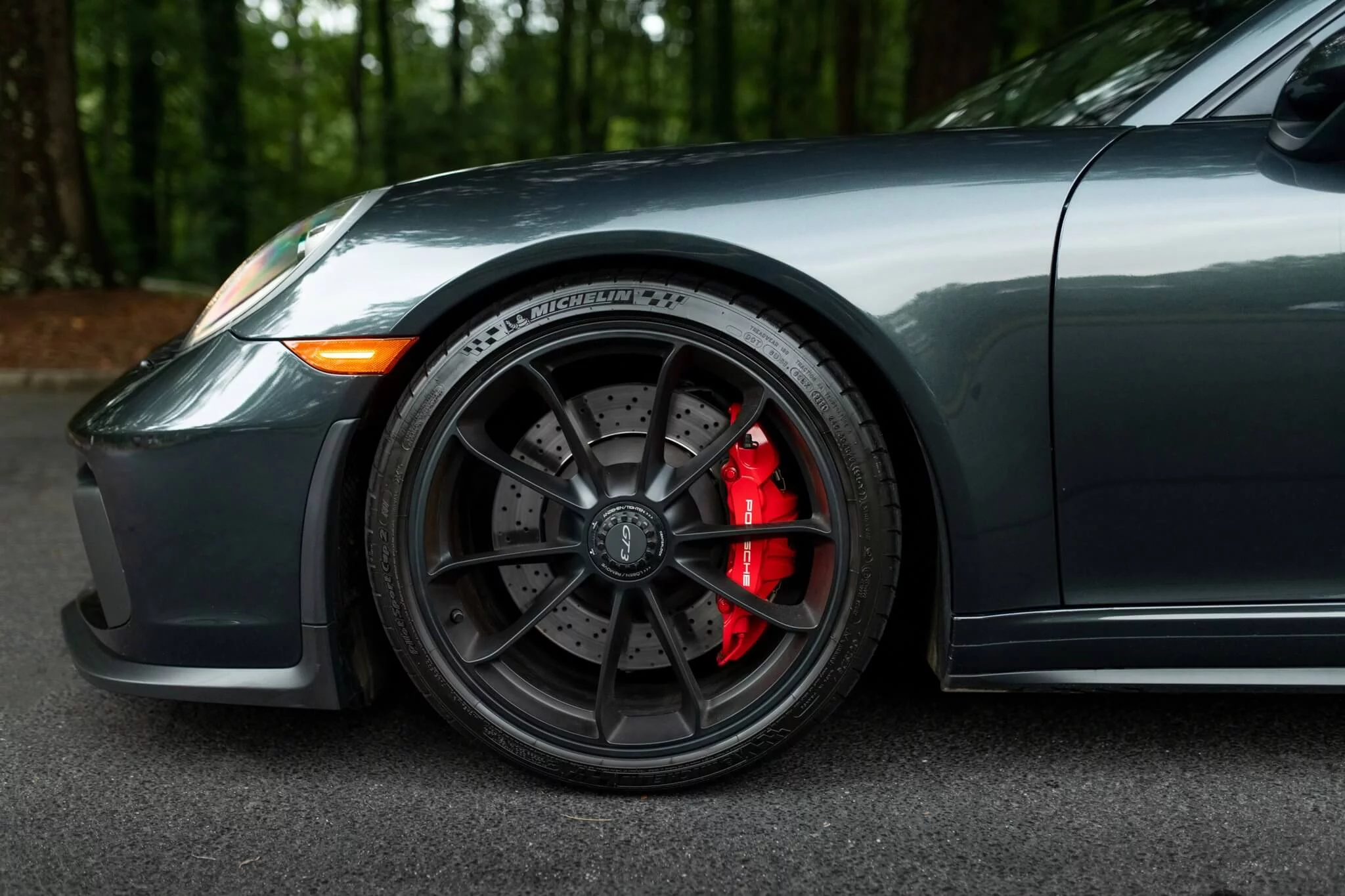 Carbon Steel Grey Porsche 911 GT3