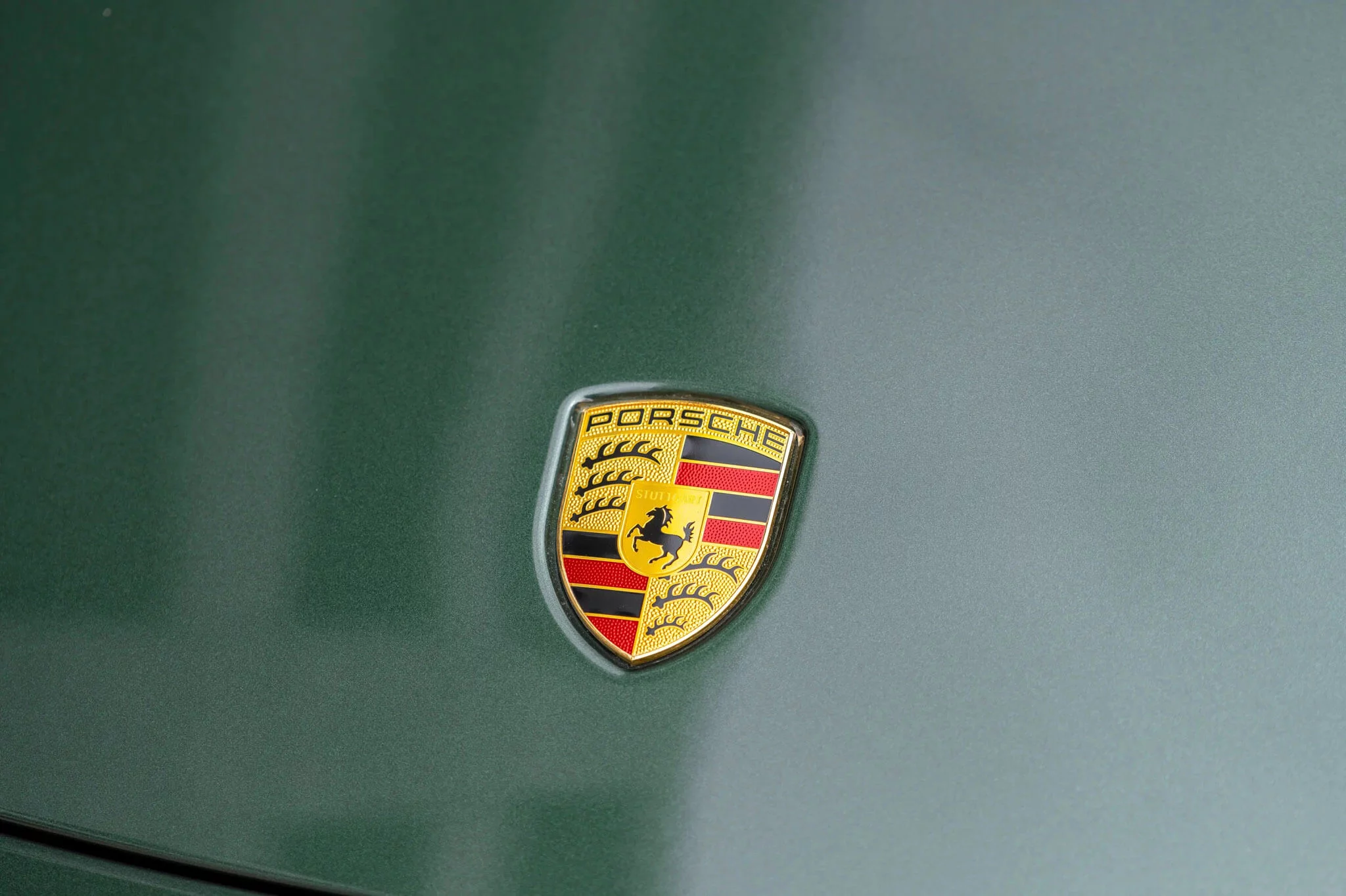 Oak Green Metallic Porsche 911 Turbo