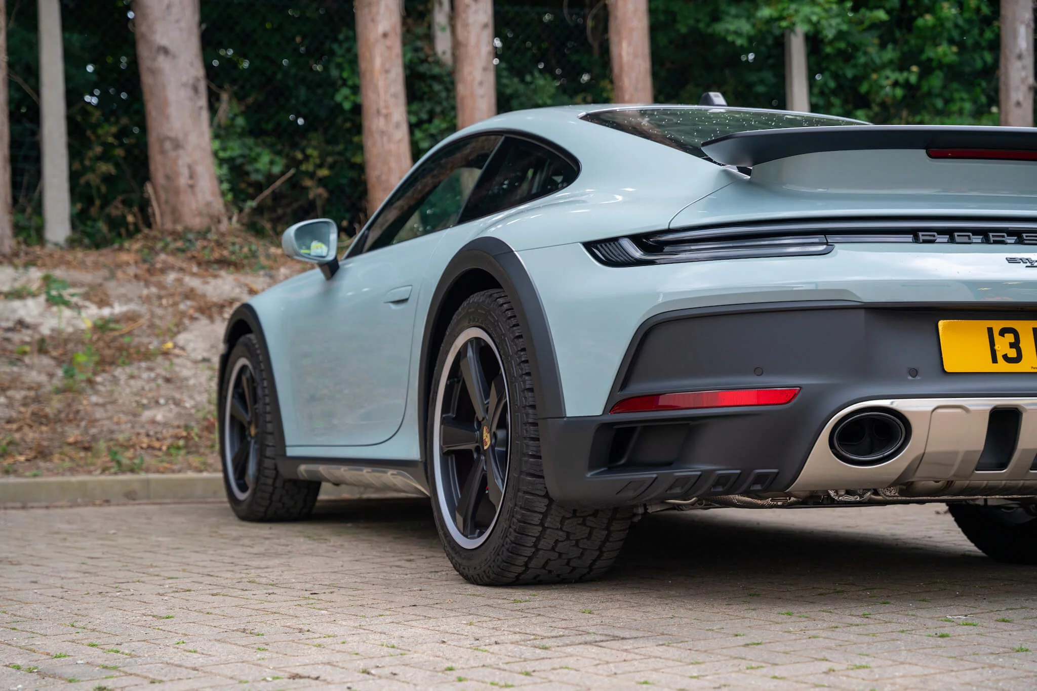 Shade Green Metallic Porsche 911 Dakar