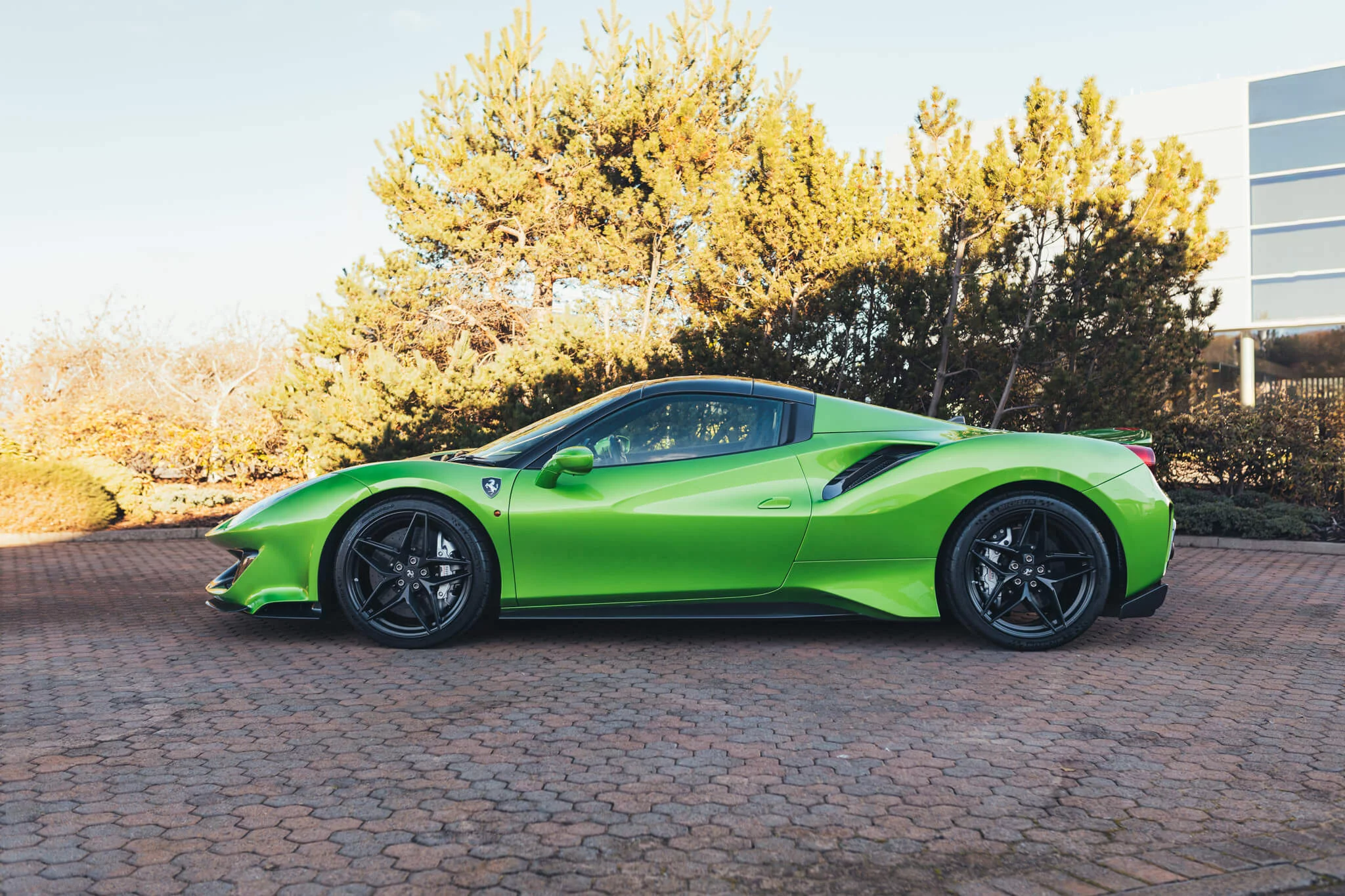 Verde Hy Kers Lucido Ferrari 488