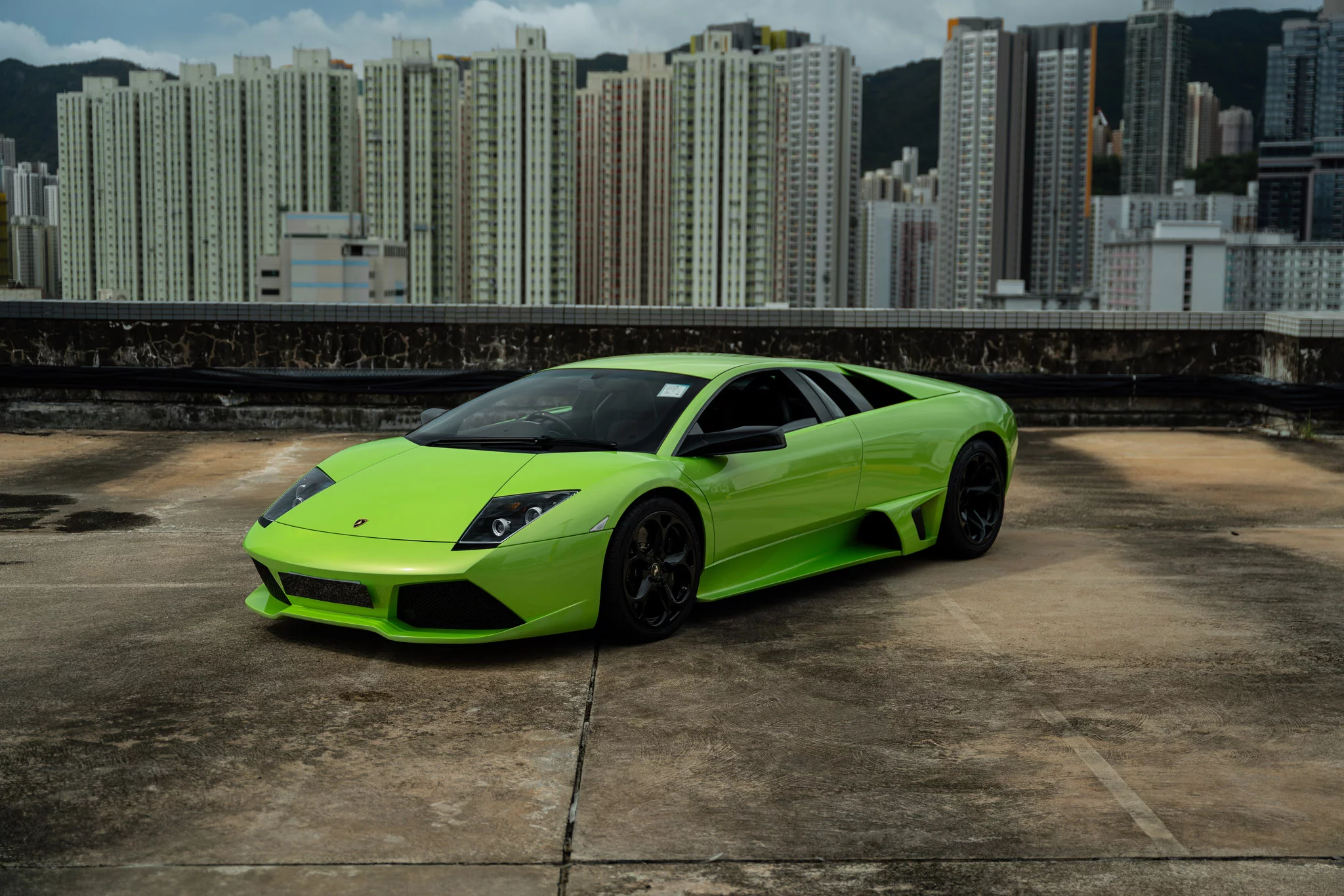 Verde Ithaca Lamborghini Murciélago