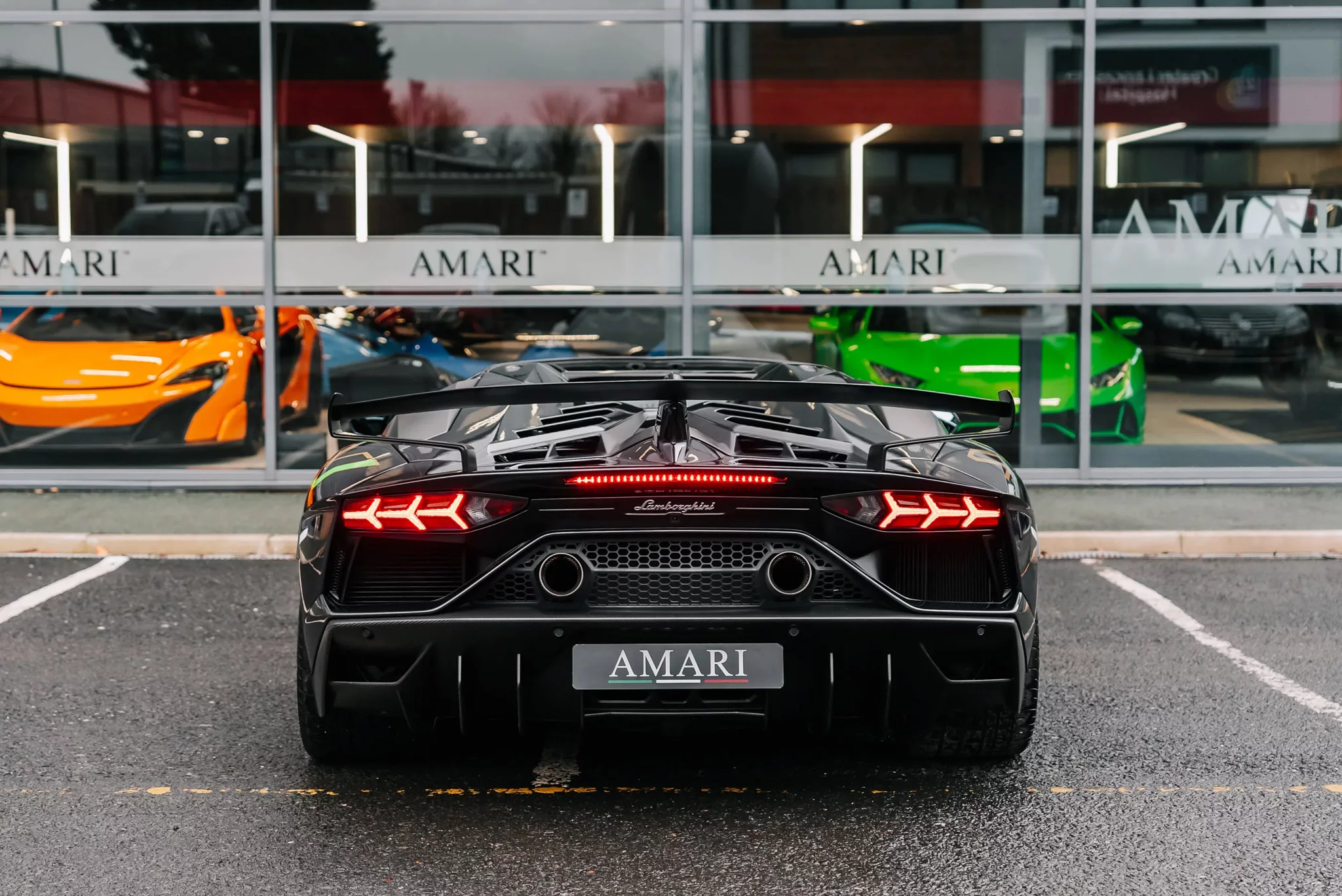 Grigio Lynx Lamborghini Aventador