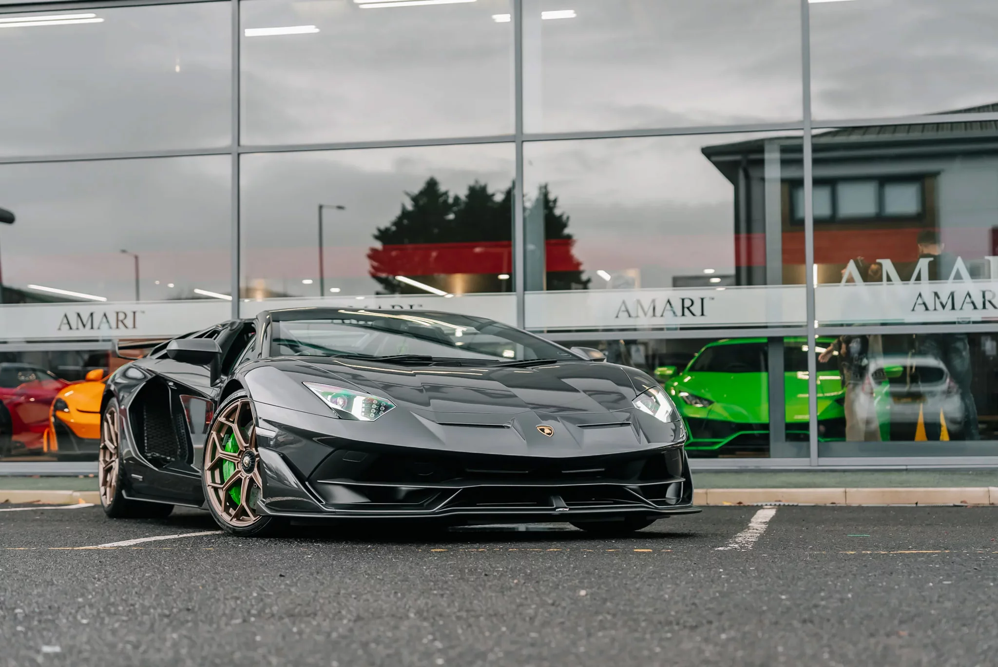 Grigio Lynx Lamborghini Aventador